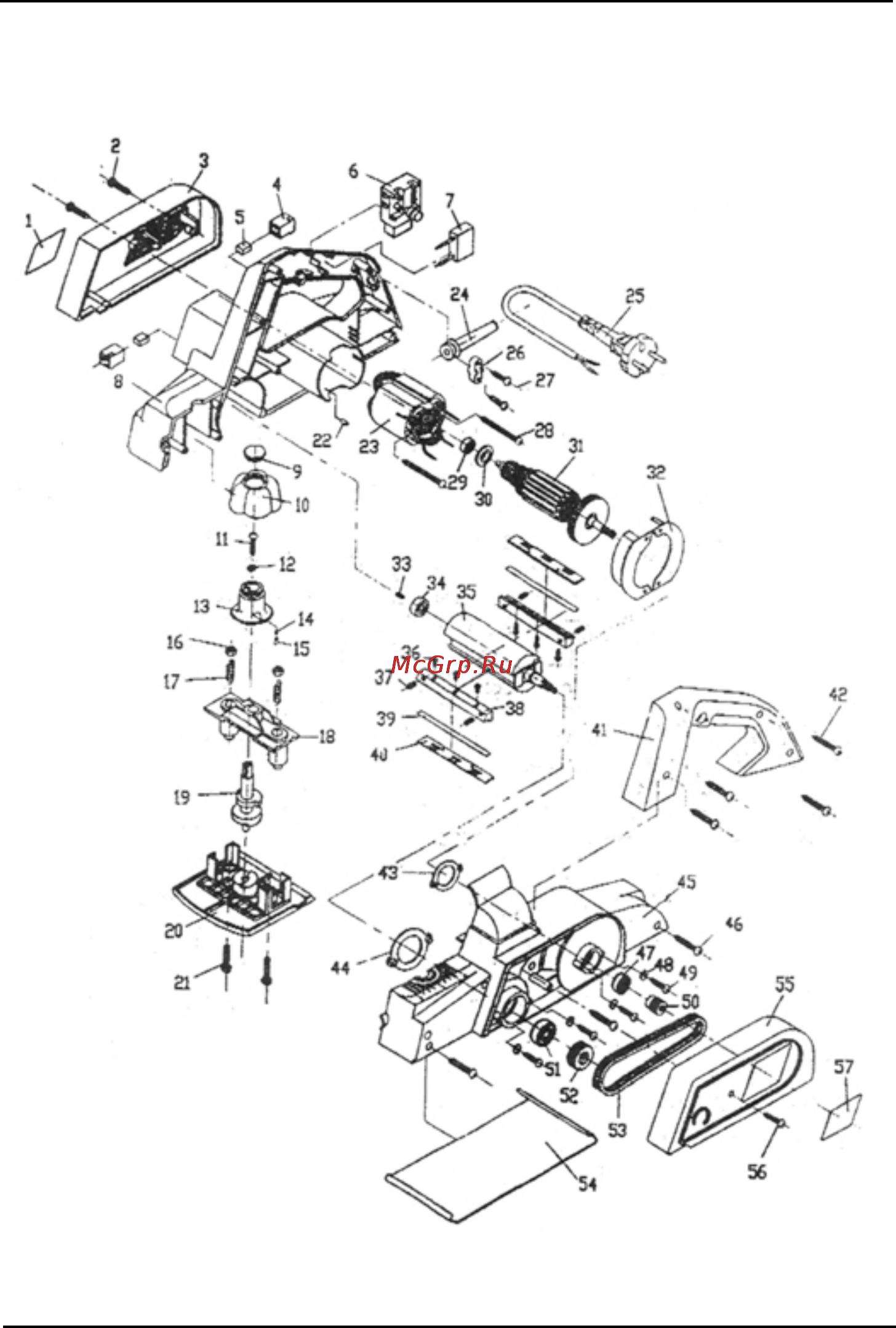 Hander HEP-601 [29/36] Exploded view