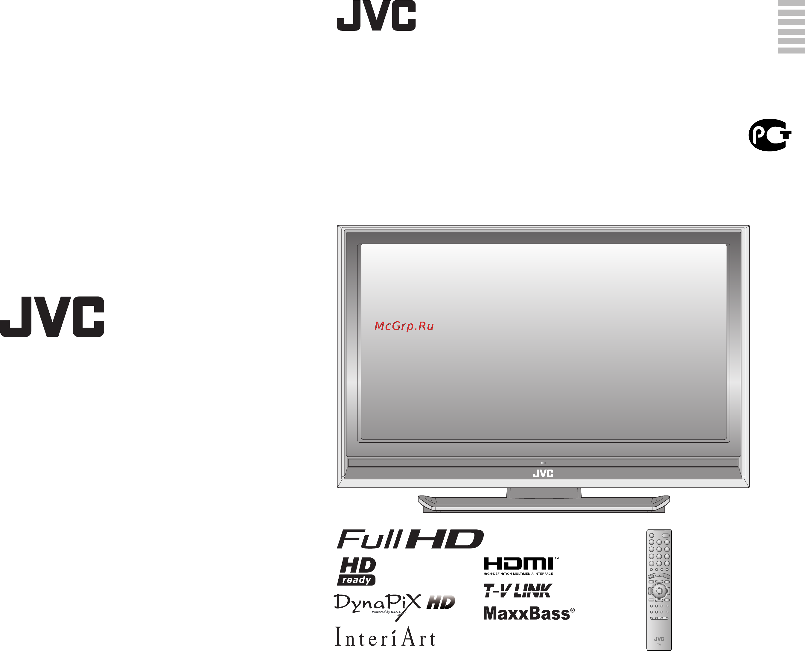 JVC LT-46Z70BU Инструкция по эксплуатации онлайн