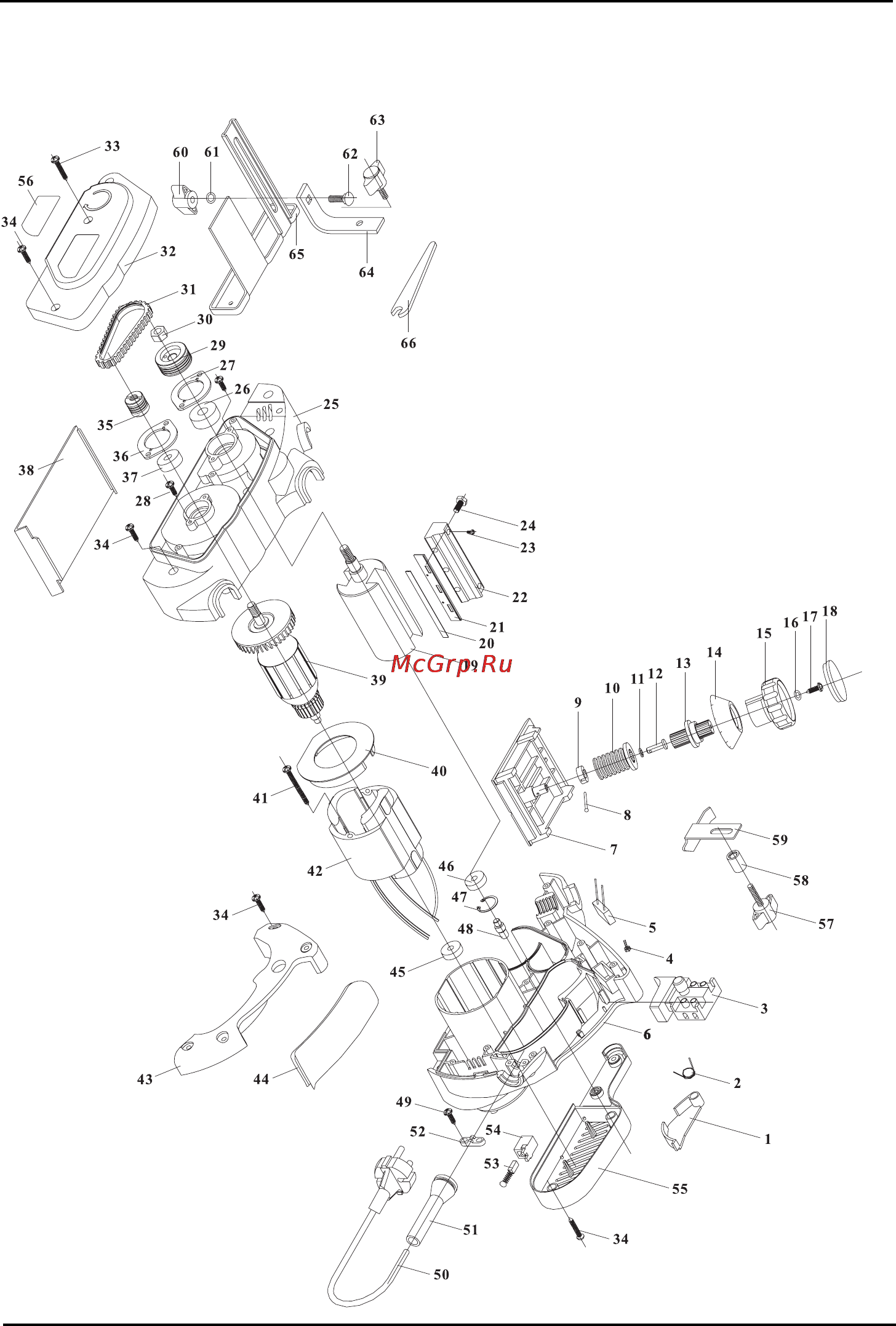 Hander HEP-900R [30/38] Exploded view hep 900r