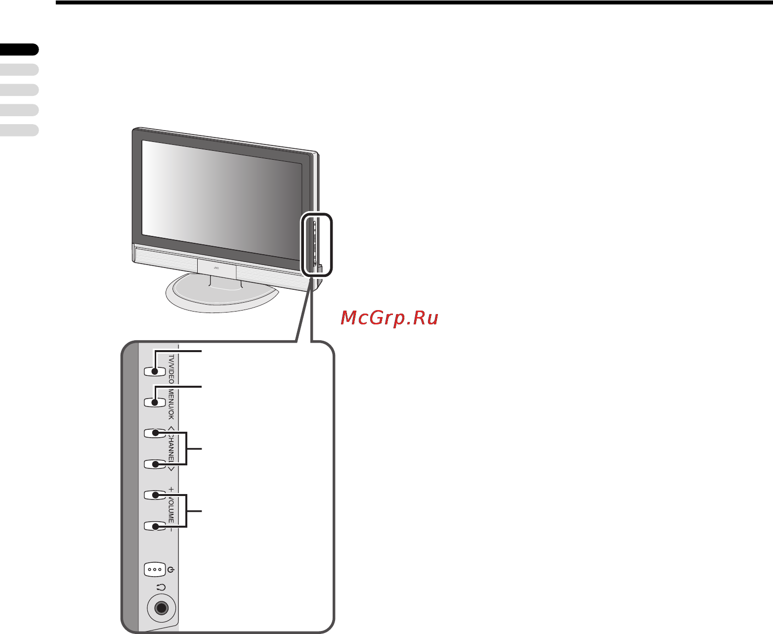 JVC LT-Z26SX5 [26/57] Работа с меню телевизора