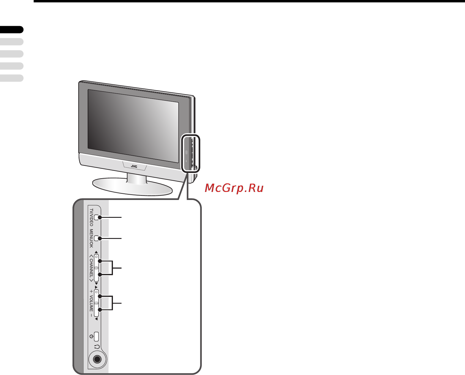 JVC LT-Z32SX4 [26/50] Работа с меню телевизора