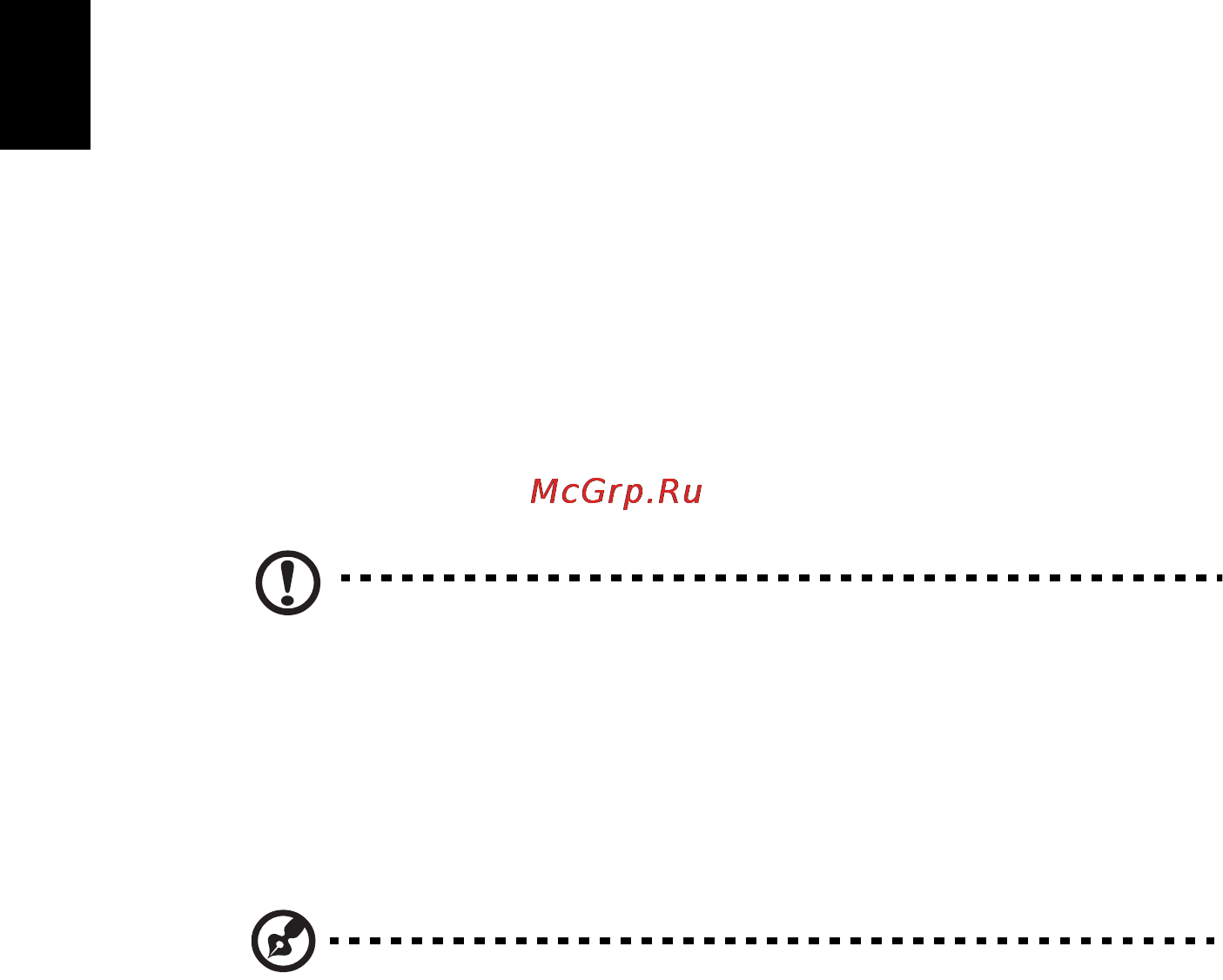 E-Machines eM350 [1118/1299] Īpaši apsvērumi