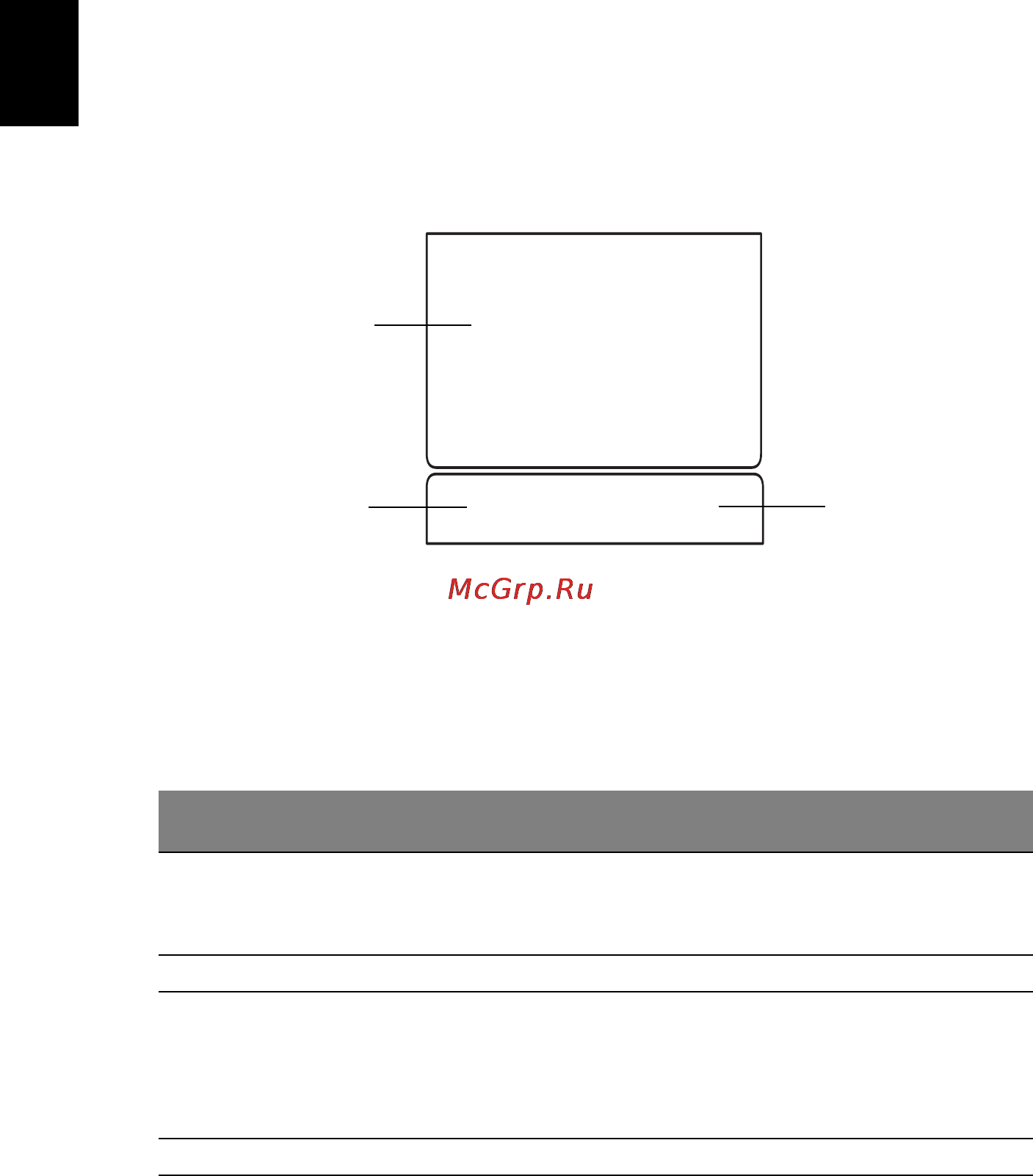 E-Machines eM350 [132/1299] Touchpad grundlagen mit zwei klick tasten