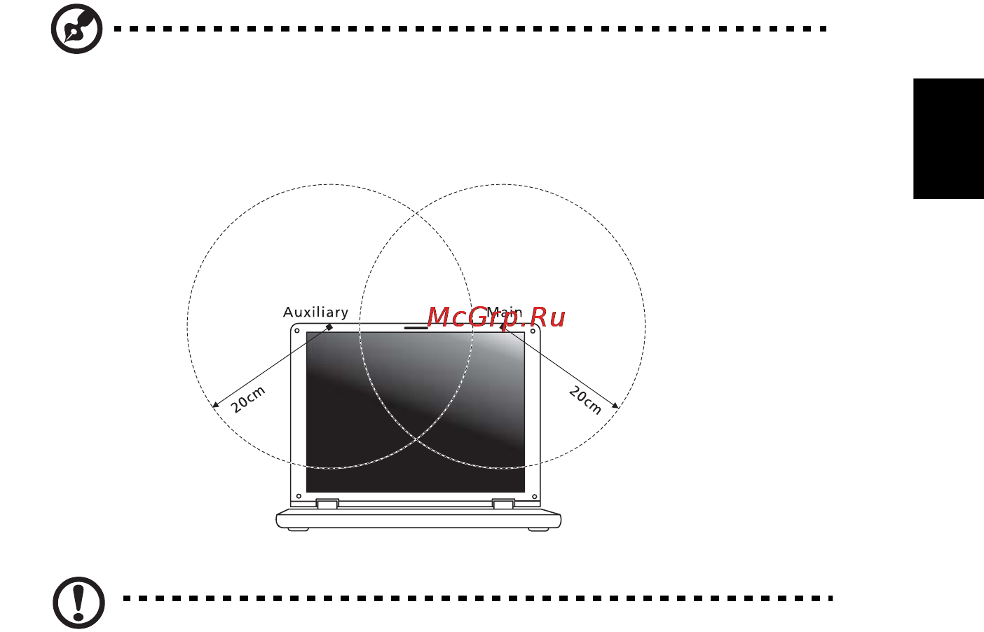 E-Machines eM355 [683/1913] Fcc rf turvallisuusvaatimus