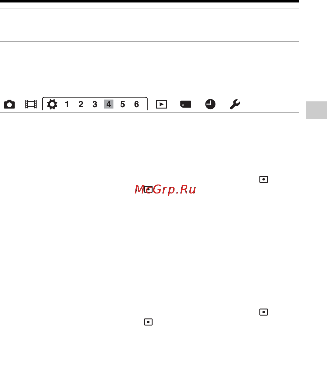 Sony Alpha SLT-A99 Body Black [155/226] Перелік функцій