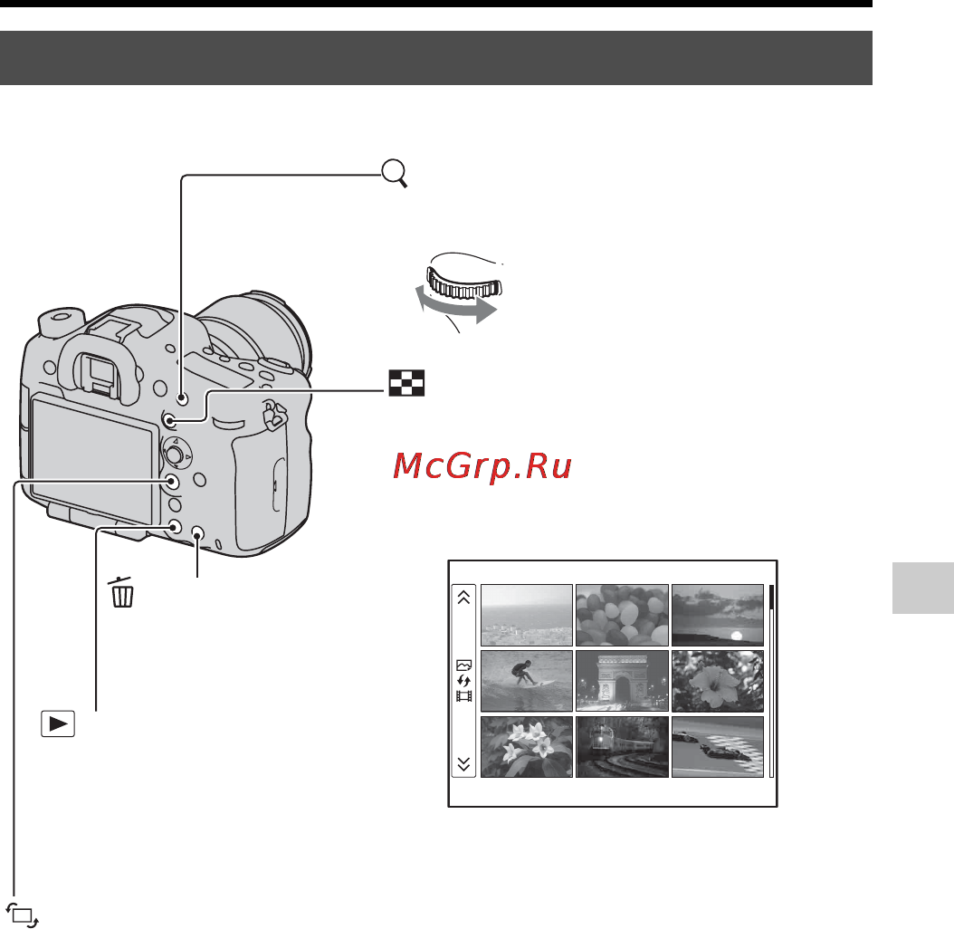 Sony Alpha SLT-A99 Body Black [85/226] Функции воспроизведения
