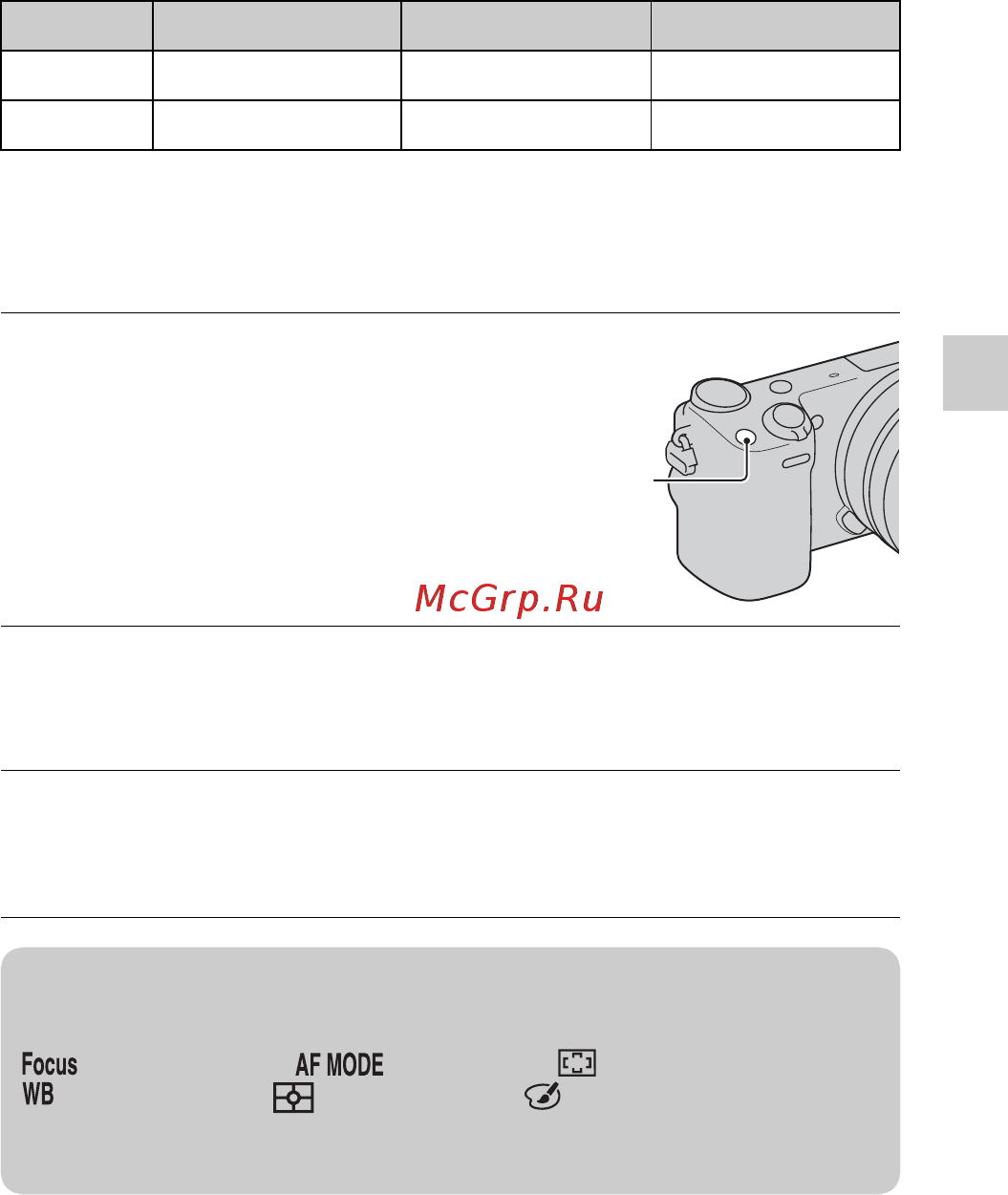 Sony Alpha NEX-5R Kit 16-50 White [177/243] Налаштування за допомогою кнопки fn функція