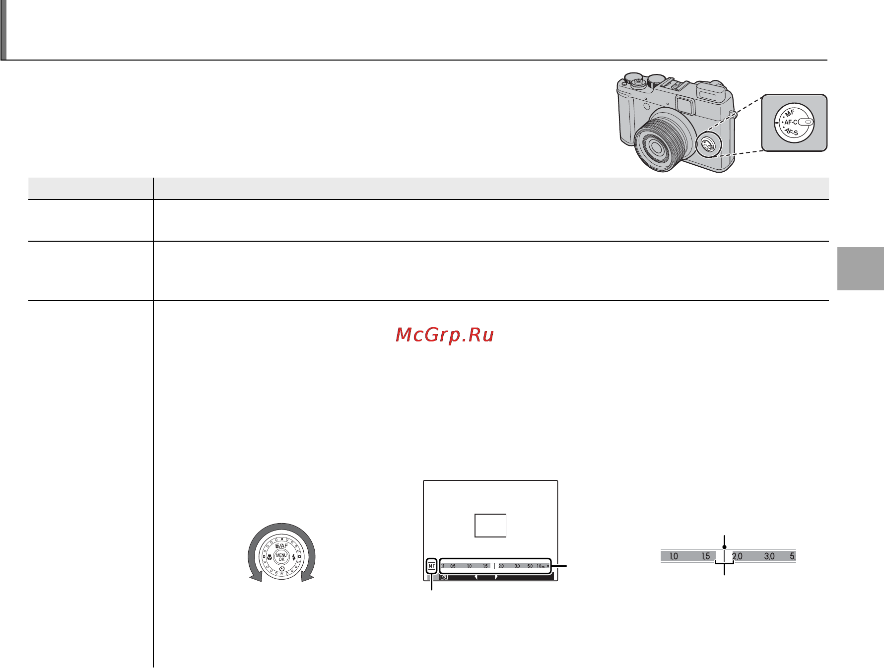 Fujifilm X20 Silver [63/156] Режим фокусировки
