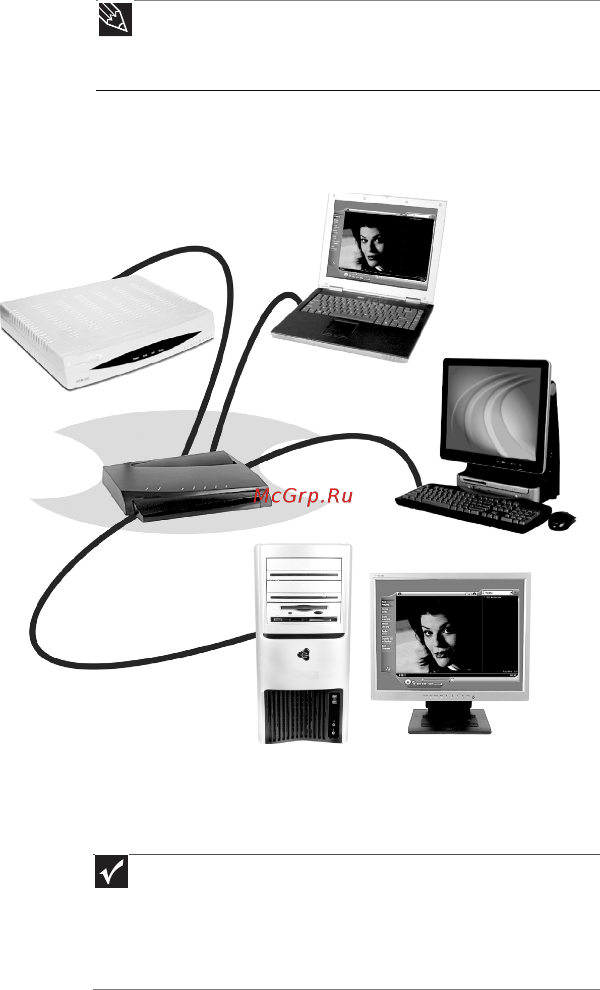 Acer eMachines EZ1700, PW.NC3E9.006 [24/72] Оборудование для создания сети ethernet с использованием маршрутизатора