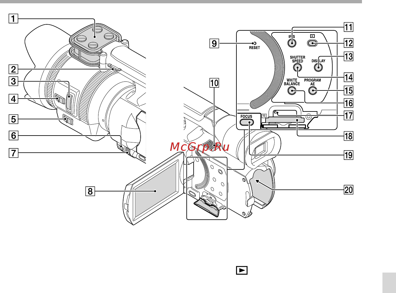 Sony NEX-VG30EH Инструкция по эксплуатации онлайн [79/163] 82660