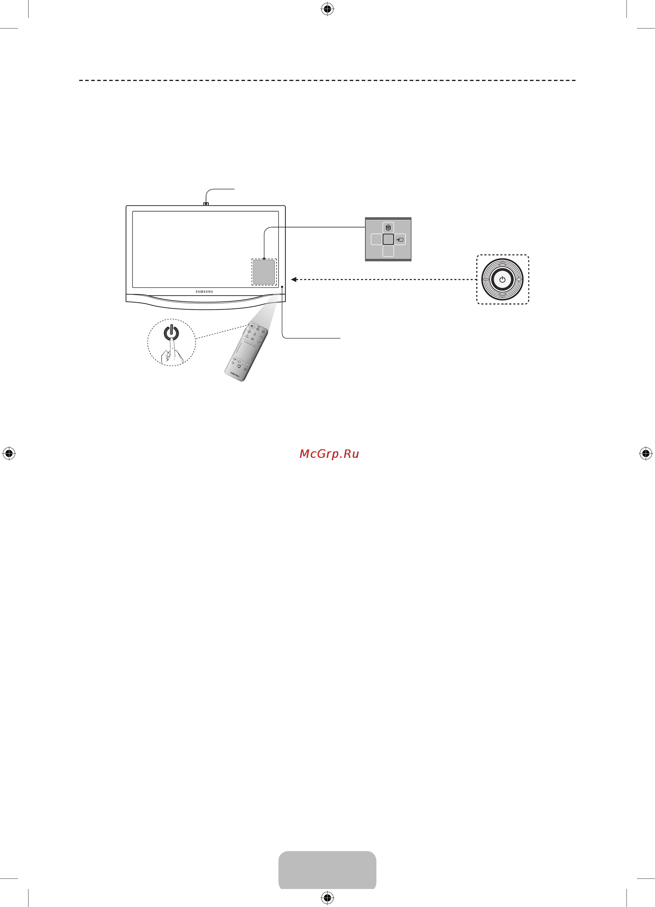 Samsung UE55F8500AT [8/24] Включение телевизора