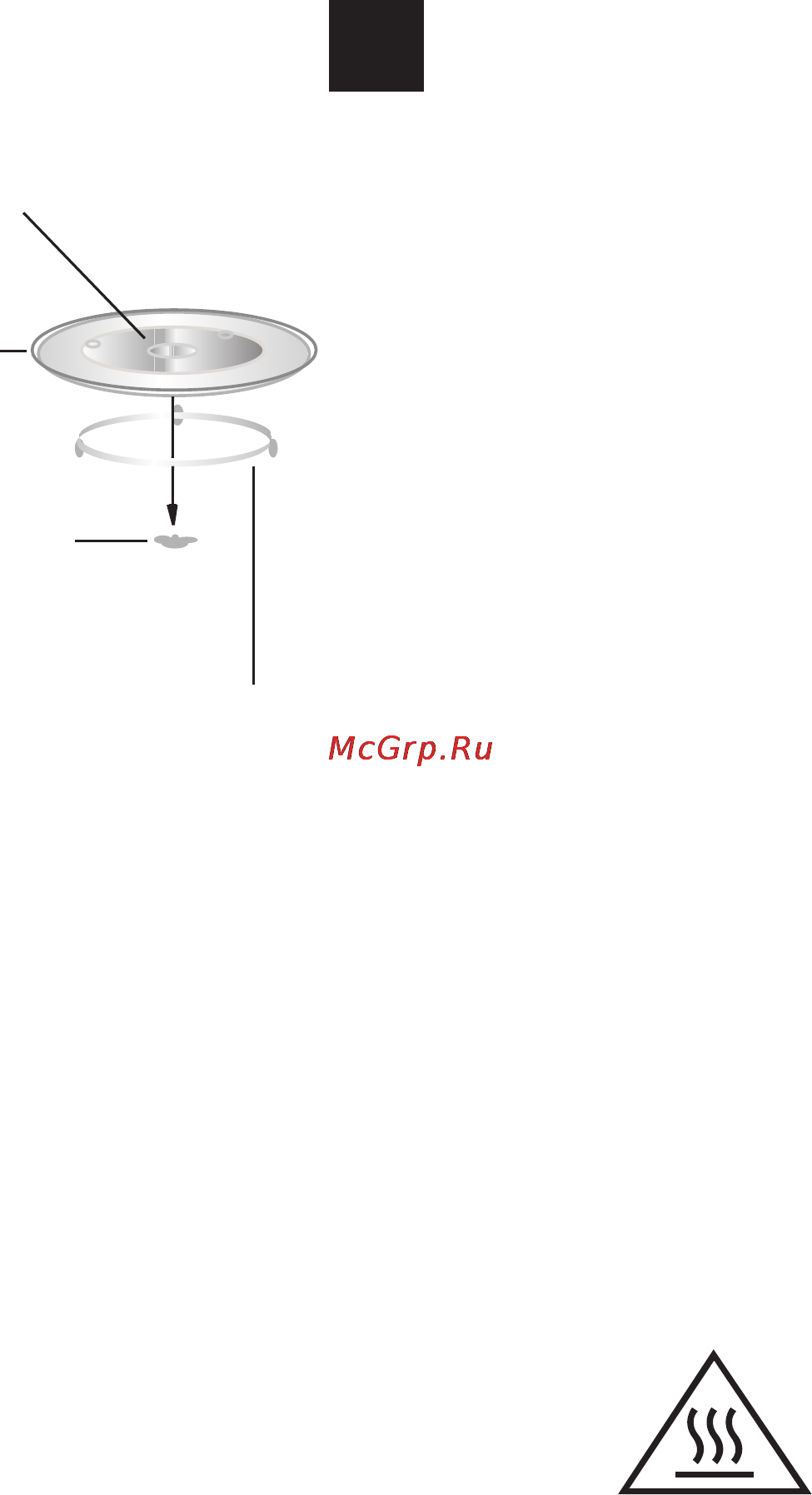 Candy MIC 256 EX [26/99] Installatie draaiplateau