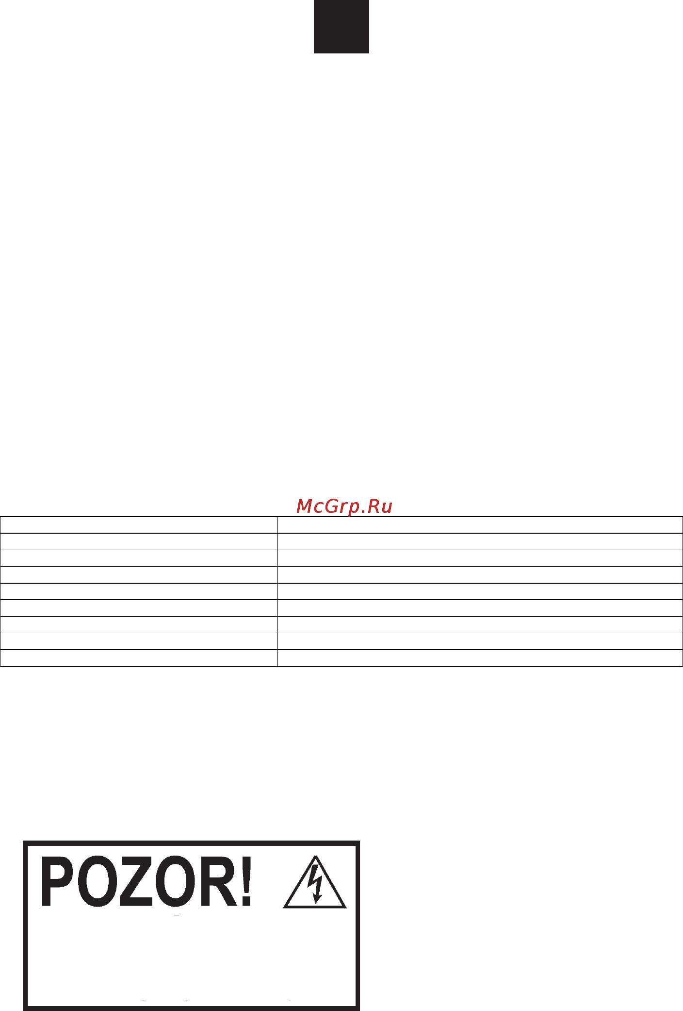Candy MIC 25 GDFX [50/93] Vysoké napětí