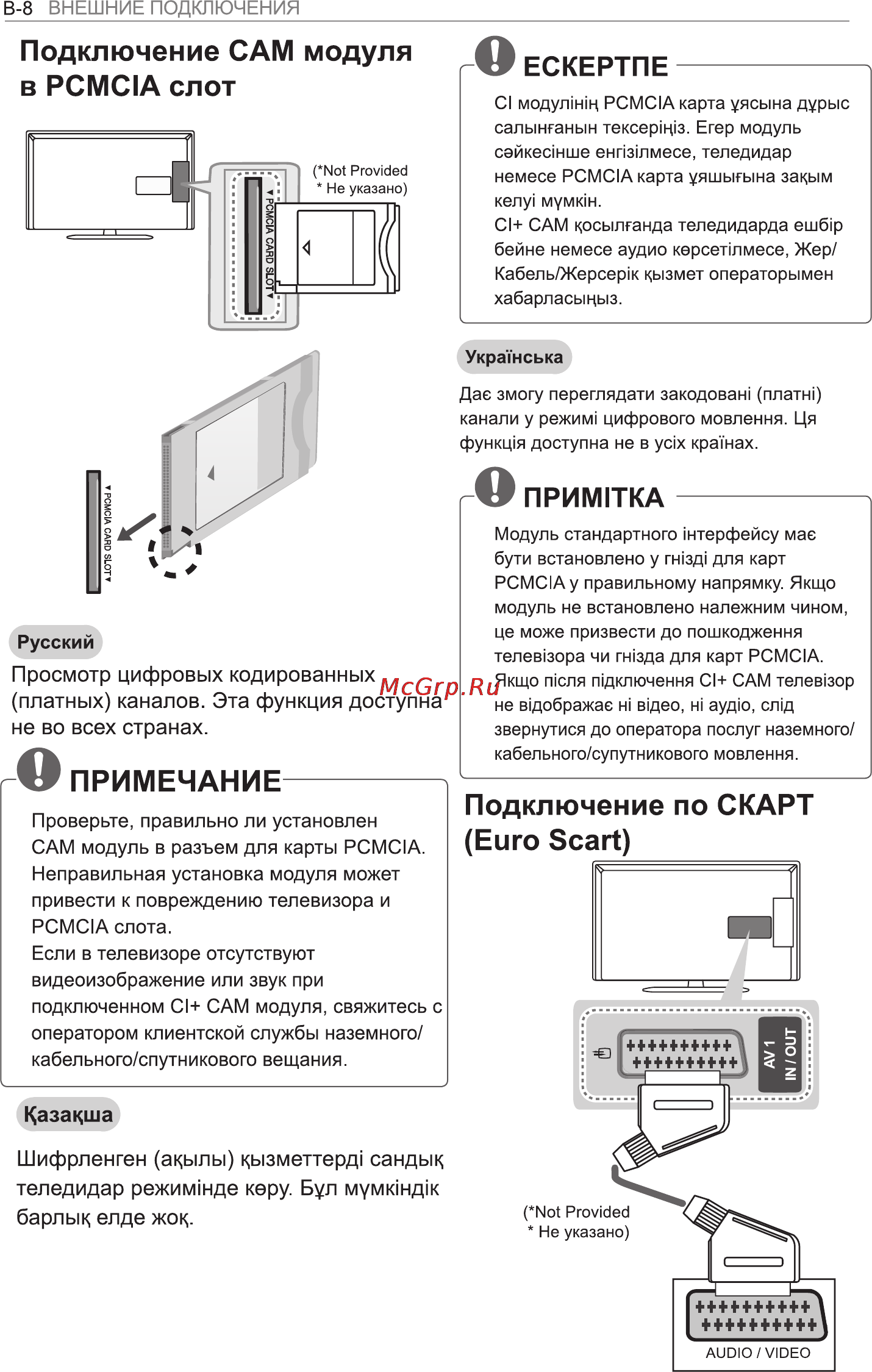 LG 42LA643V Инструкция по эксплуатации онлайн [92/100] 23537