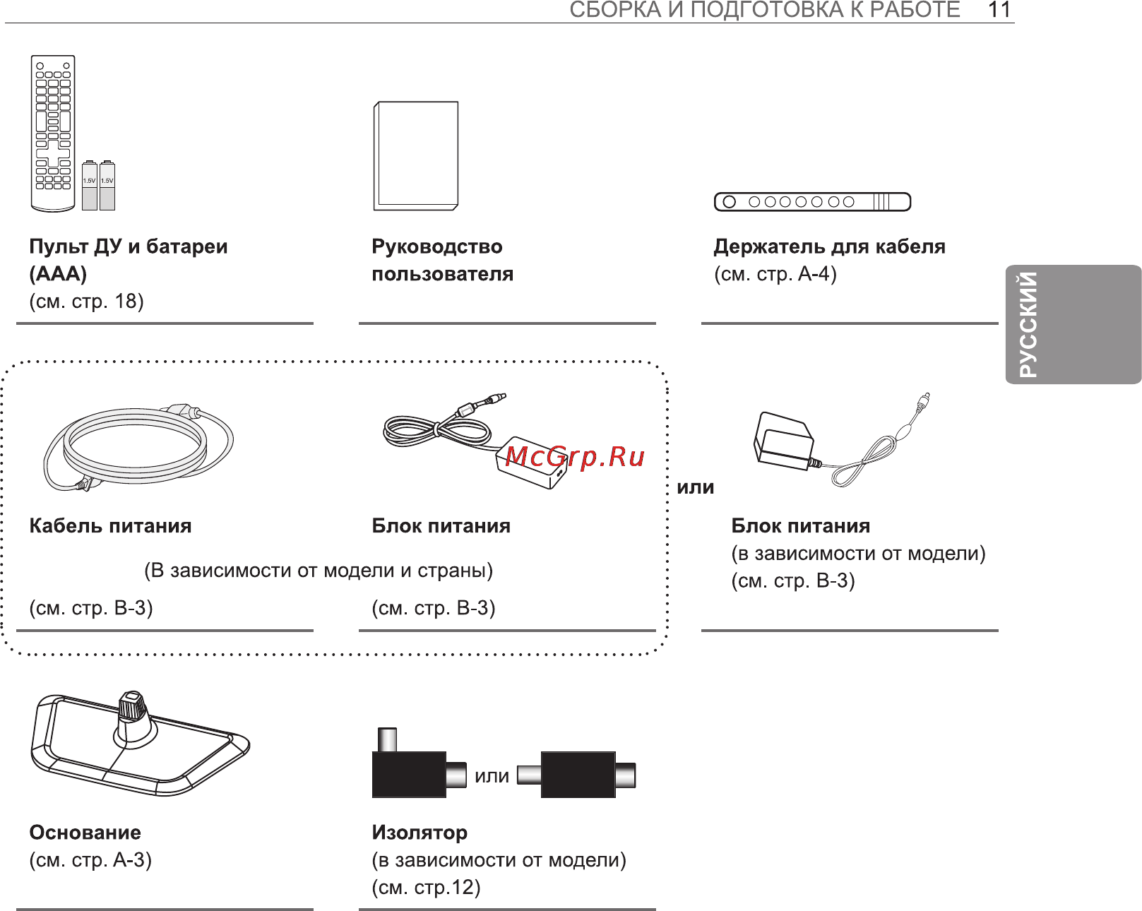 Как разобрать телевизор lg 22ln450u LG 29LN457U Инструкция по эксплуатации онлайн 15/29 22465