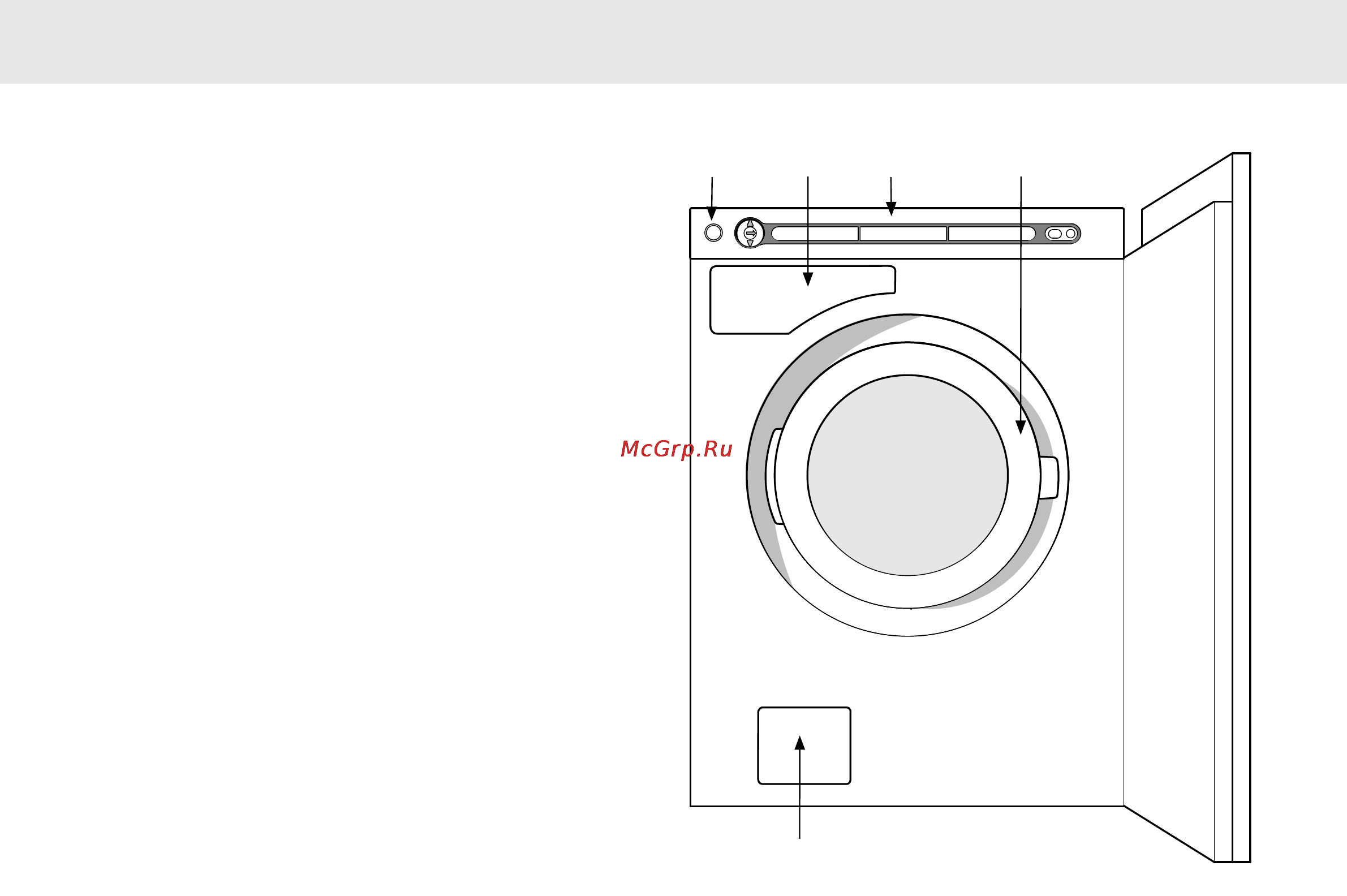 Asko W6884FI [7/40] Описание стиральной машины