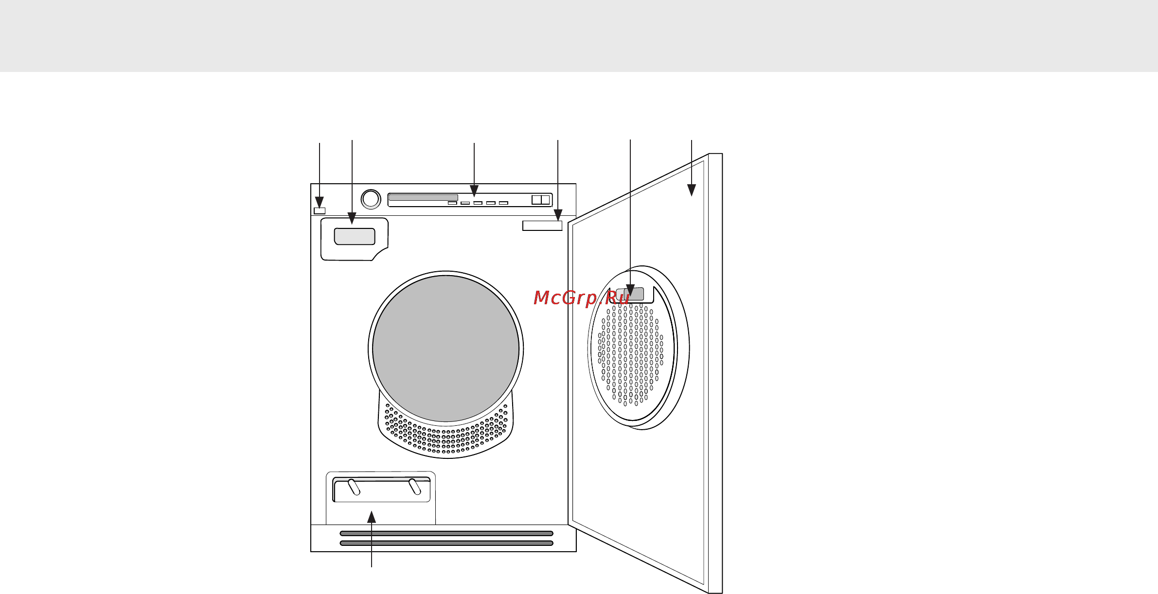 Asko T784HP W [7/32] Описание сушильной машины