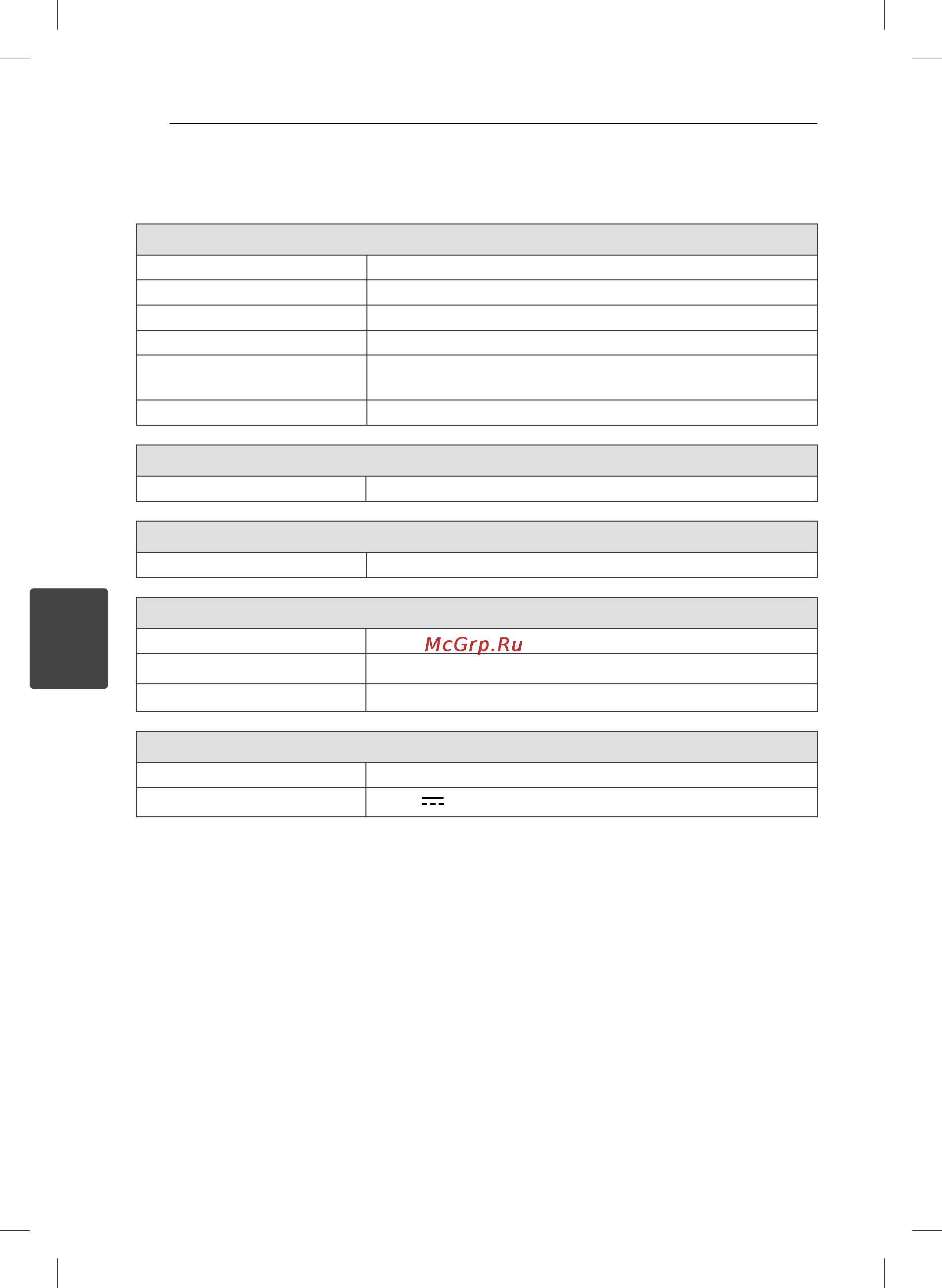 LG SB156 [16/18] Specifications