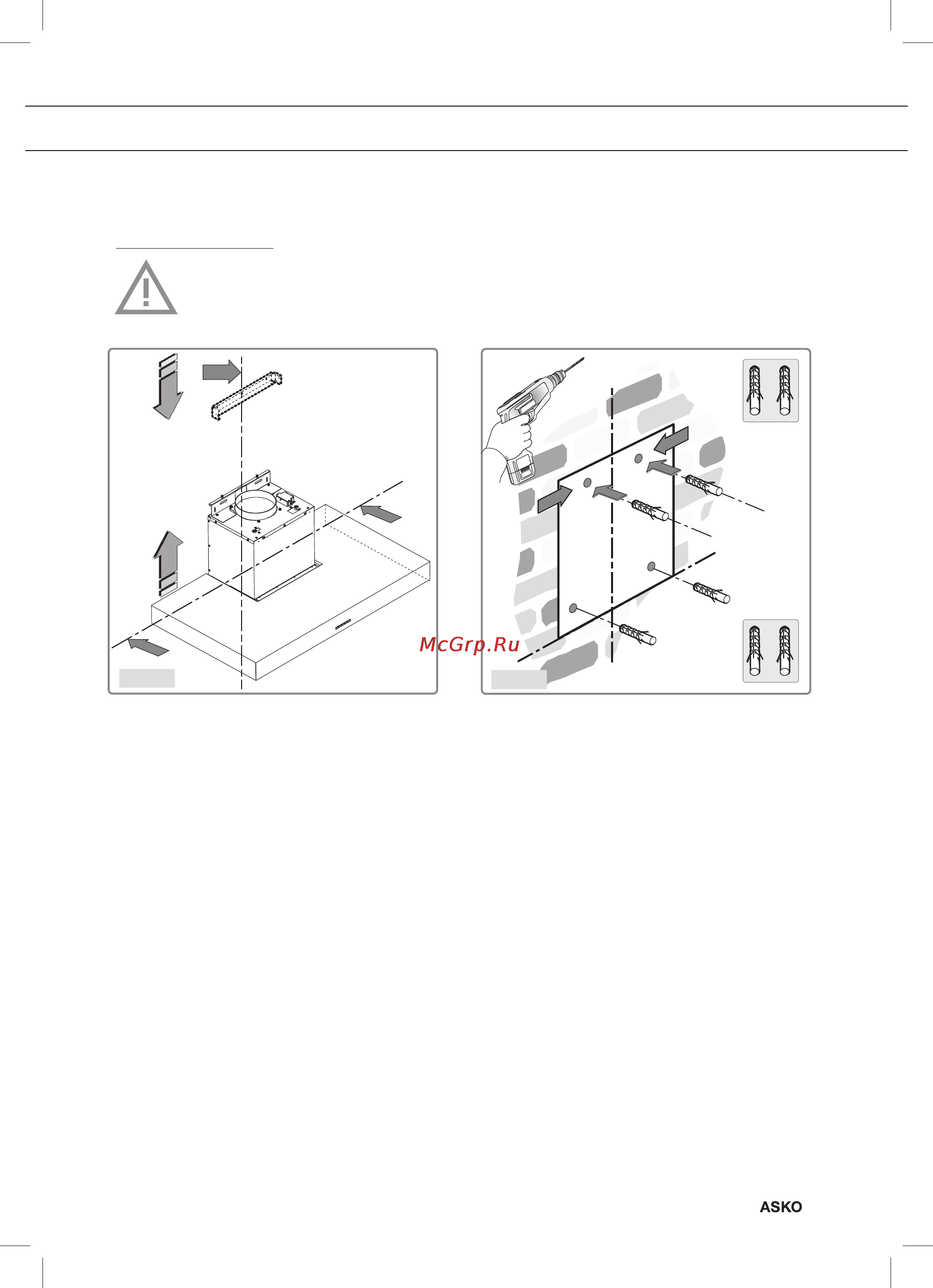 Asko CW4176S [137/184] Asennus