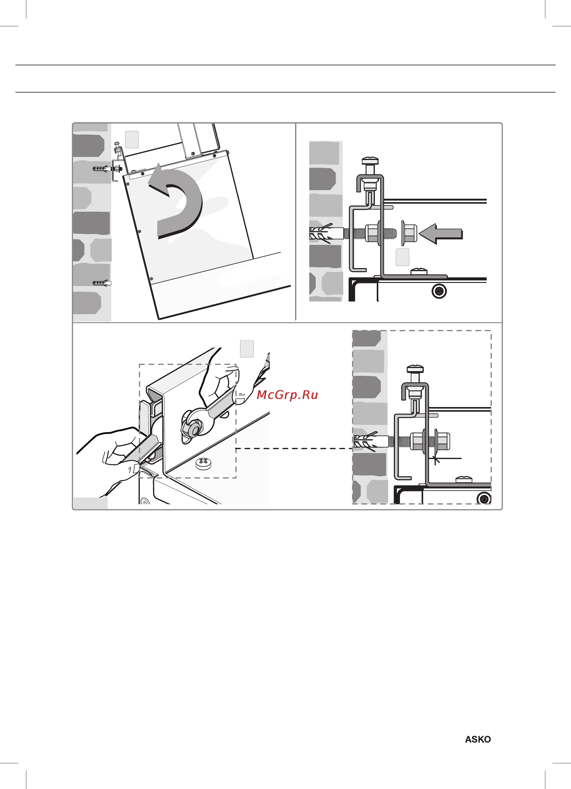 Asko CW4176S [139/184] Asennus