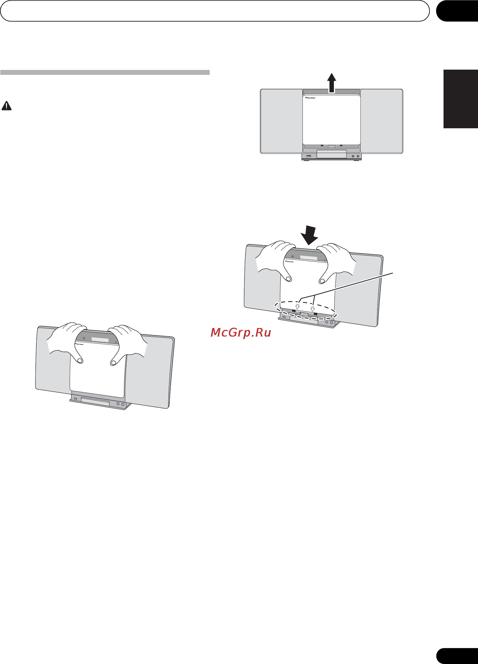 Pioneer X-SMC00 [11/256] Part names and functions 02