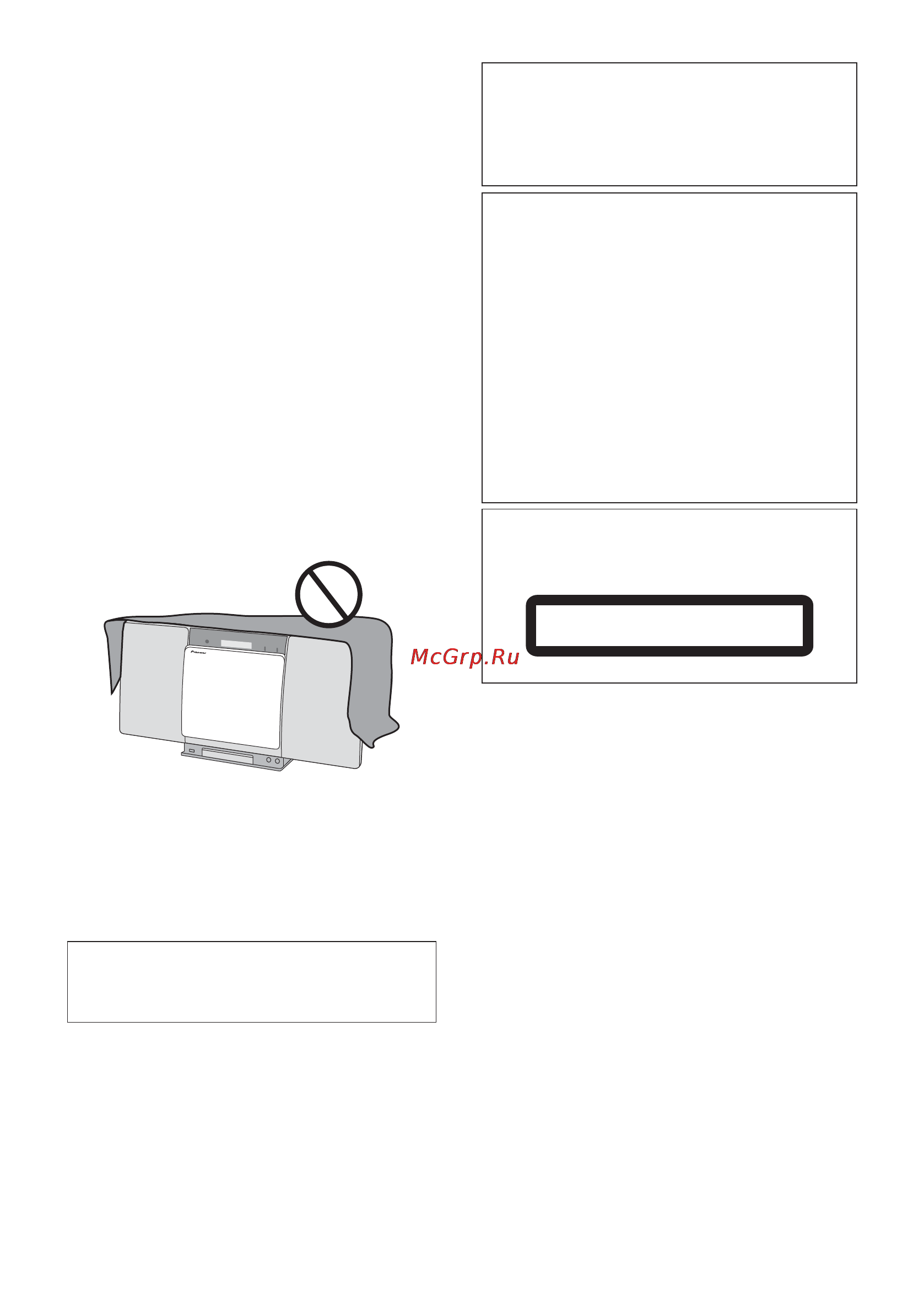 Pioneer X-SMC00 [182/256] Producto laser clase 1