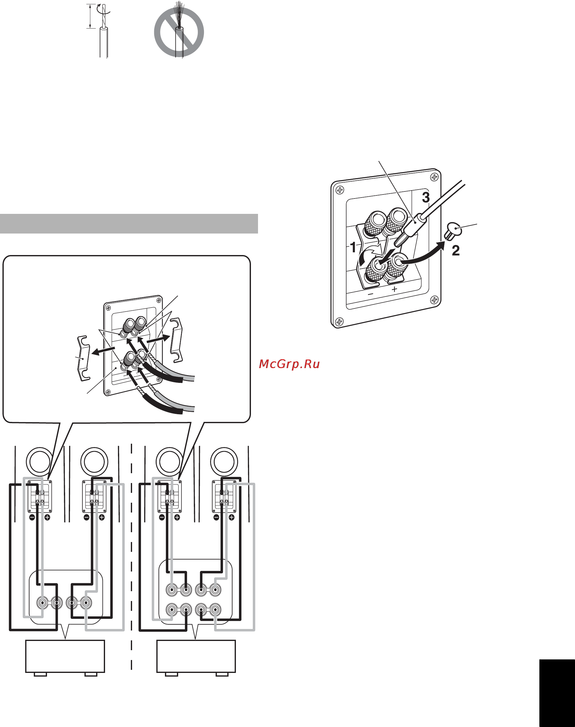 Yamaha NS-F700 White [5/36] Bi wire connection