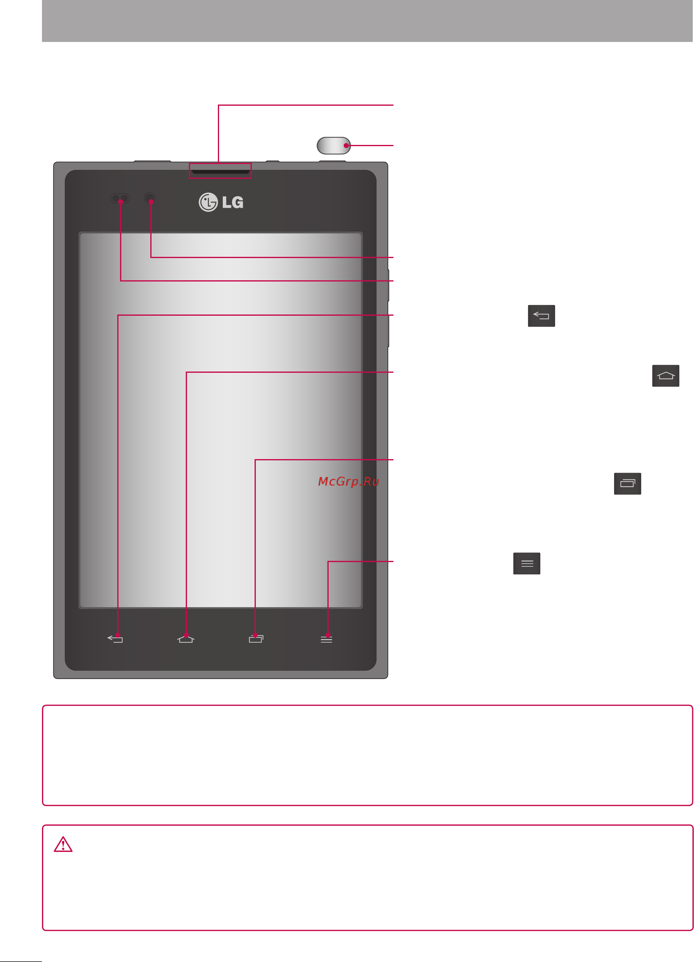LG P895 Optimus Vu [90/176] Ознайомлення з телефоном