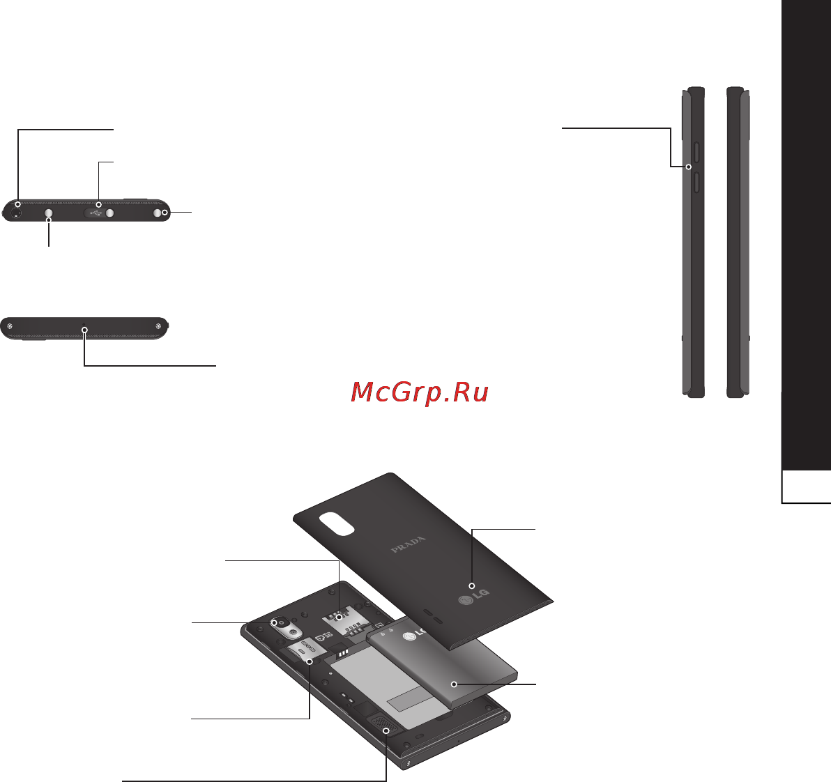 LG P940 Prada 3.0 [137/274] Ознайомлення з телефоном