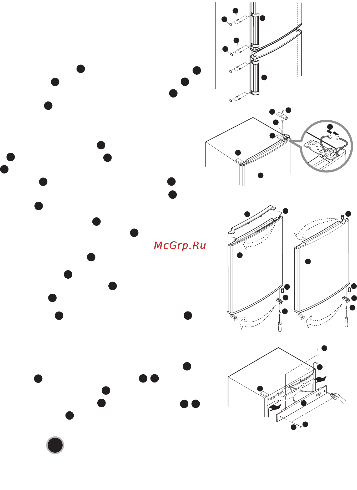 LG GA-B399PVQ [60/64] To reverse the doors