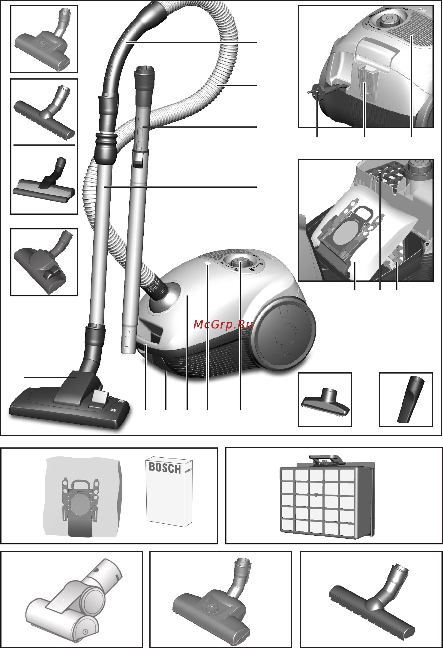 Bosch SportLine BGL35SPORT [3/20] 15 14 17 18