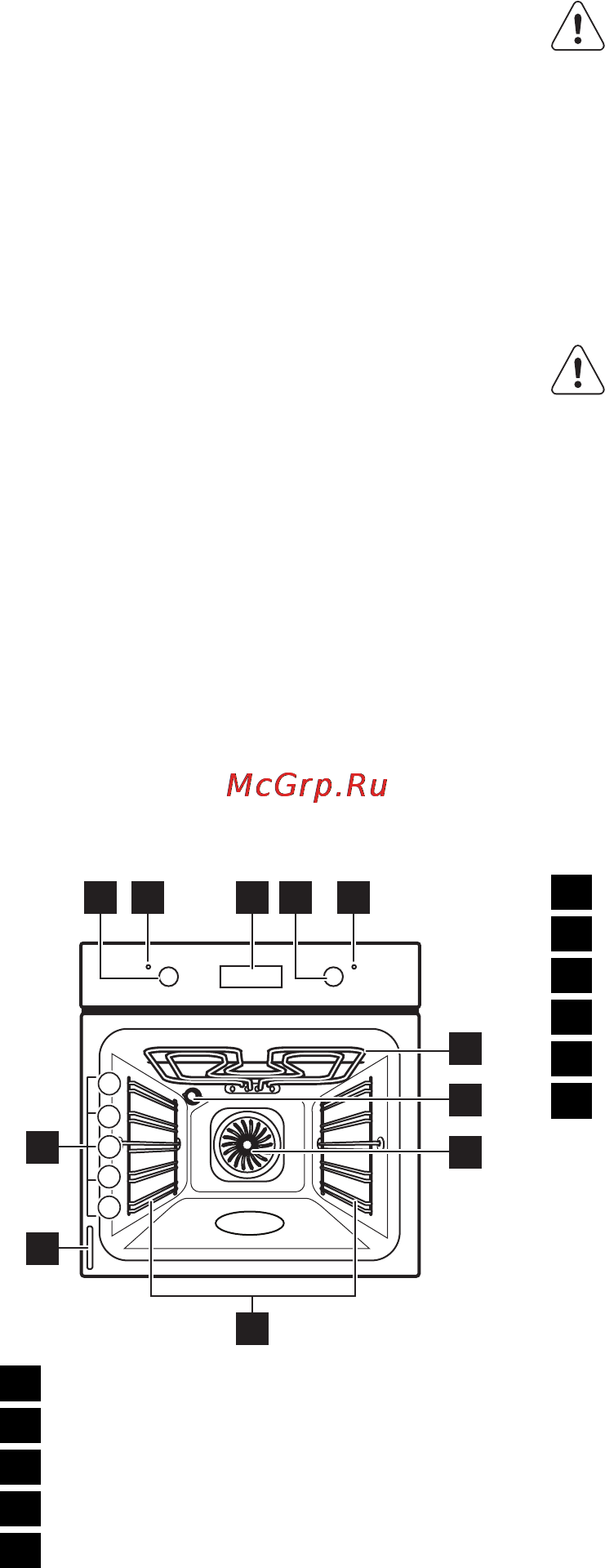 Electrolux EOA3400AOX [6/26] Описание изделия