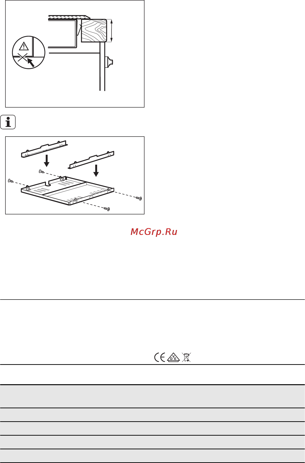 Electrolux EHF56547FK [15/17] Технические данные