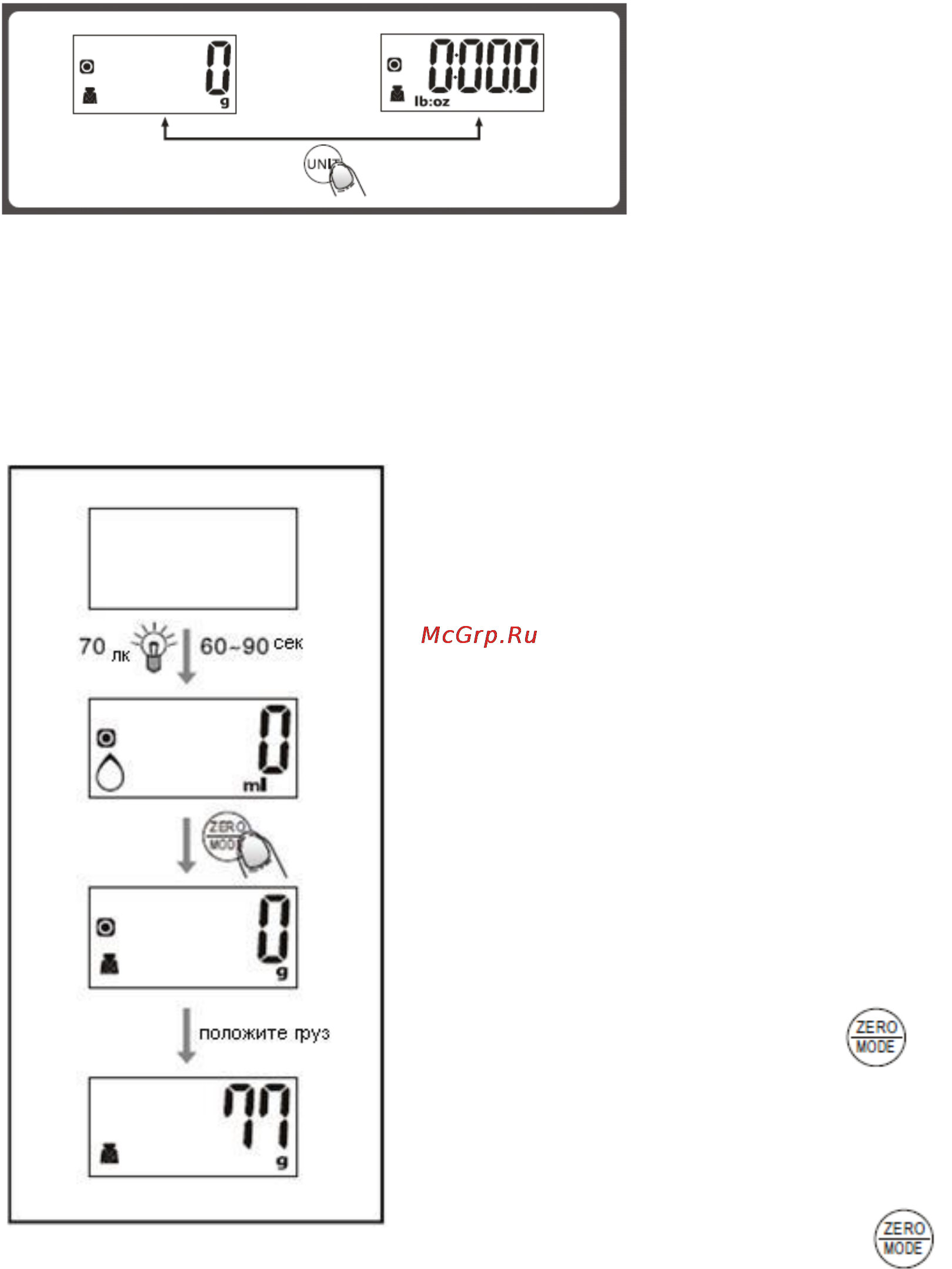 Polaris PKS 0530DGS [5/9] Взвешивание