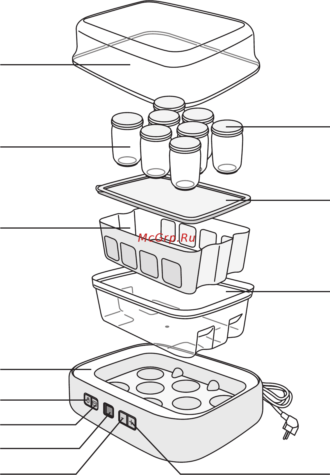 Tefal LA YAOURTIERE 2 YG500132 Инструкция по эксплуатации онлайн [2/13] 83358
