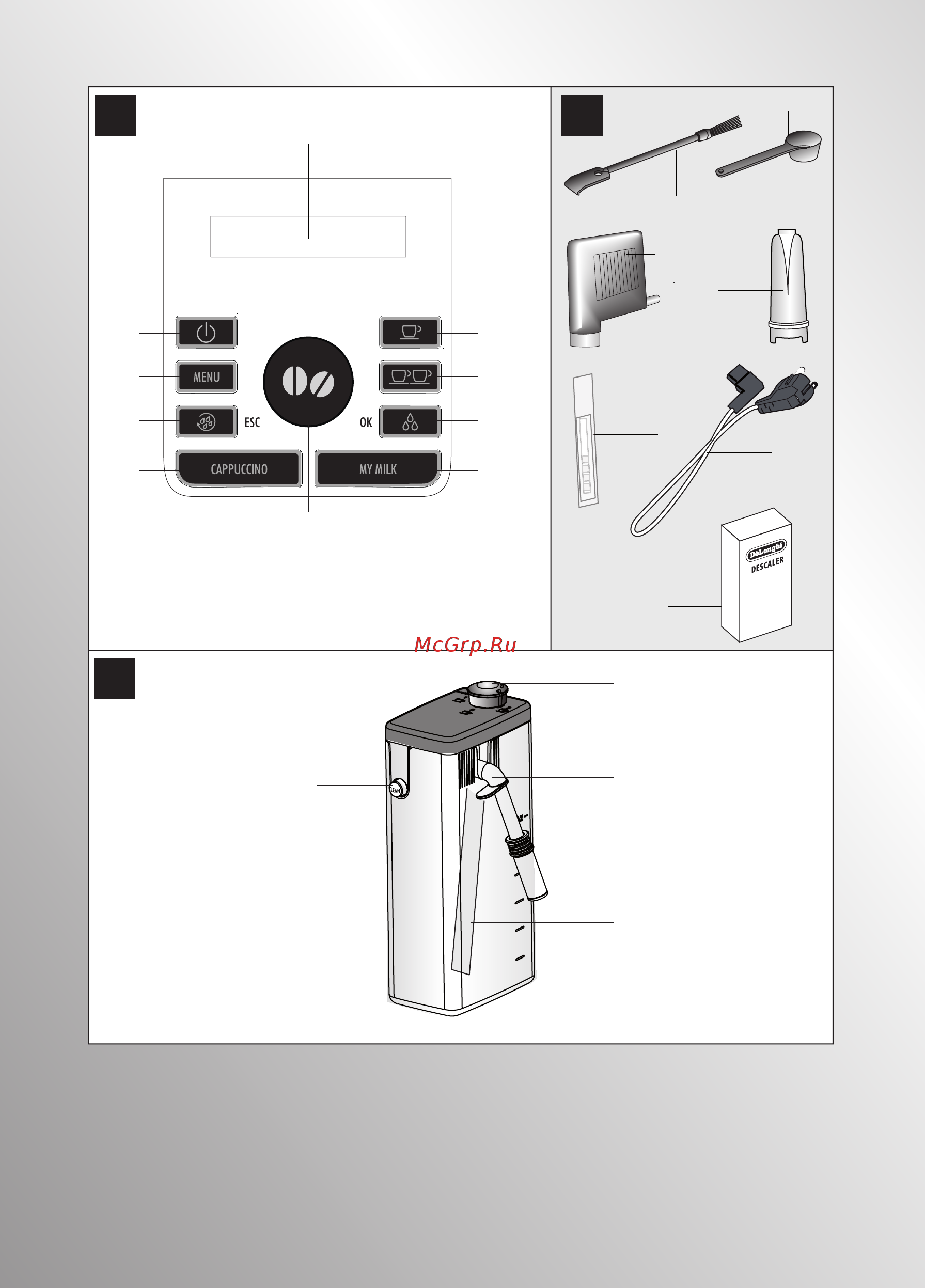 Delonghi ECAM 25.452.B Инструкция по эксплуатации онлайн [2/21] 83376