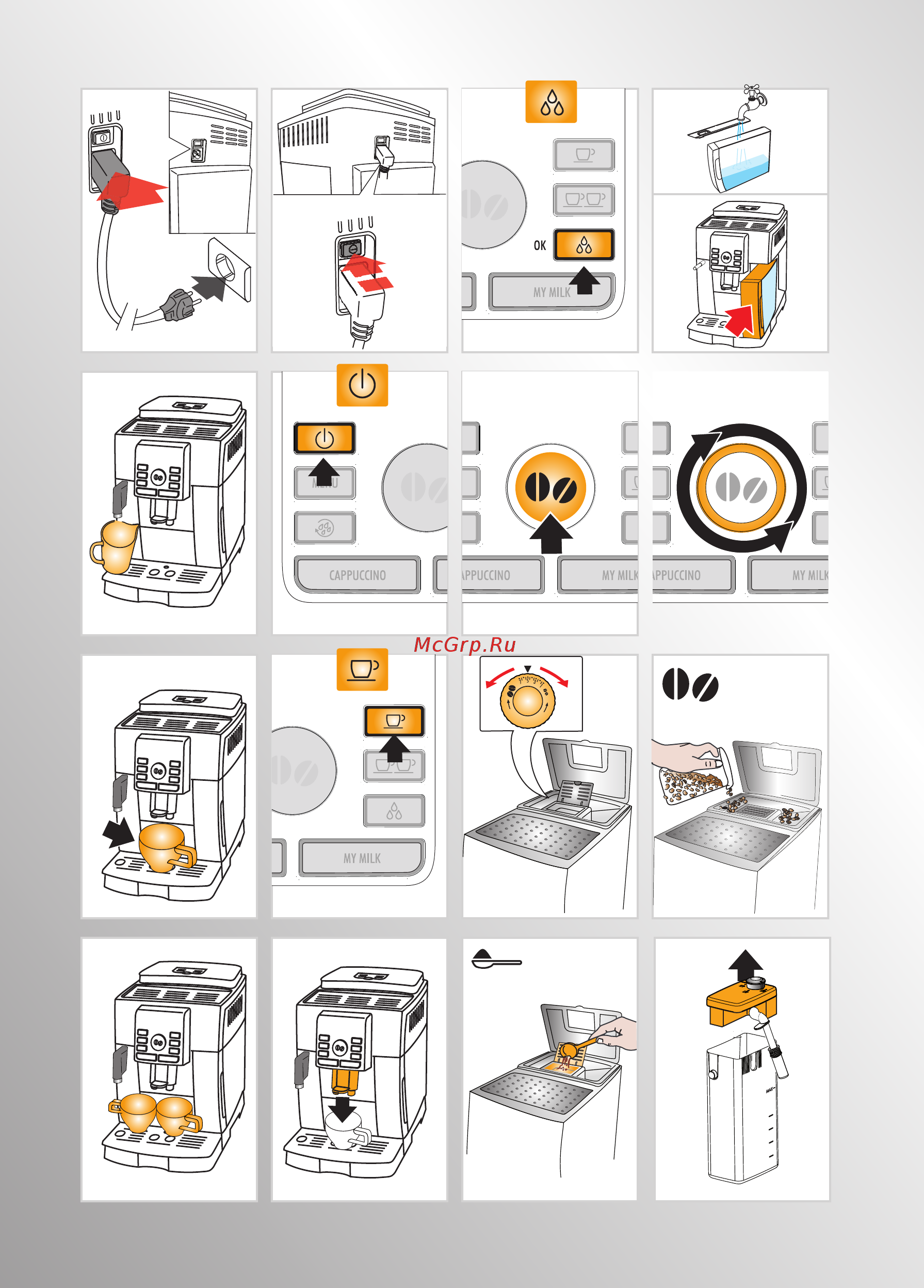 Delonghi ECAM 25.452.B Инструкция по эксплуатации онлайн [4/21] 83376