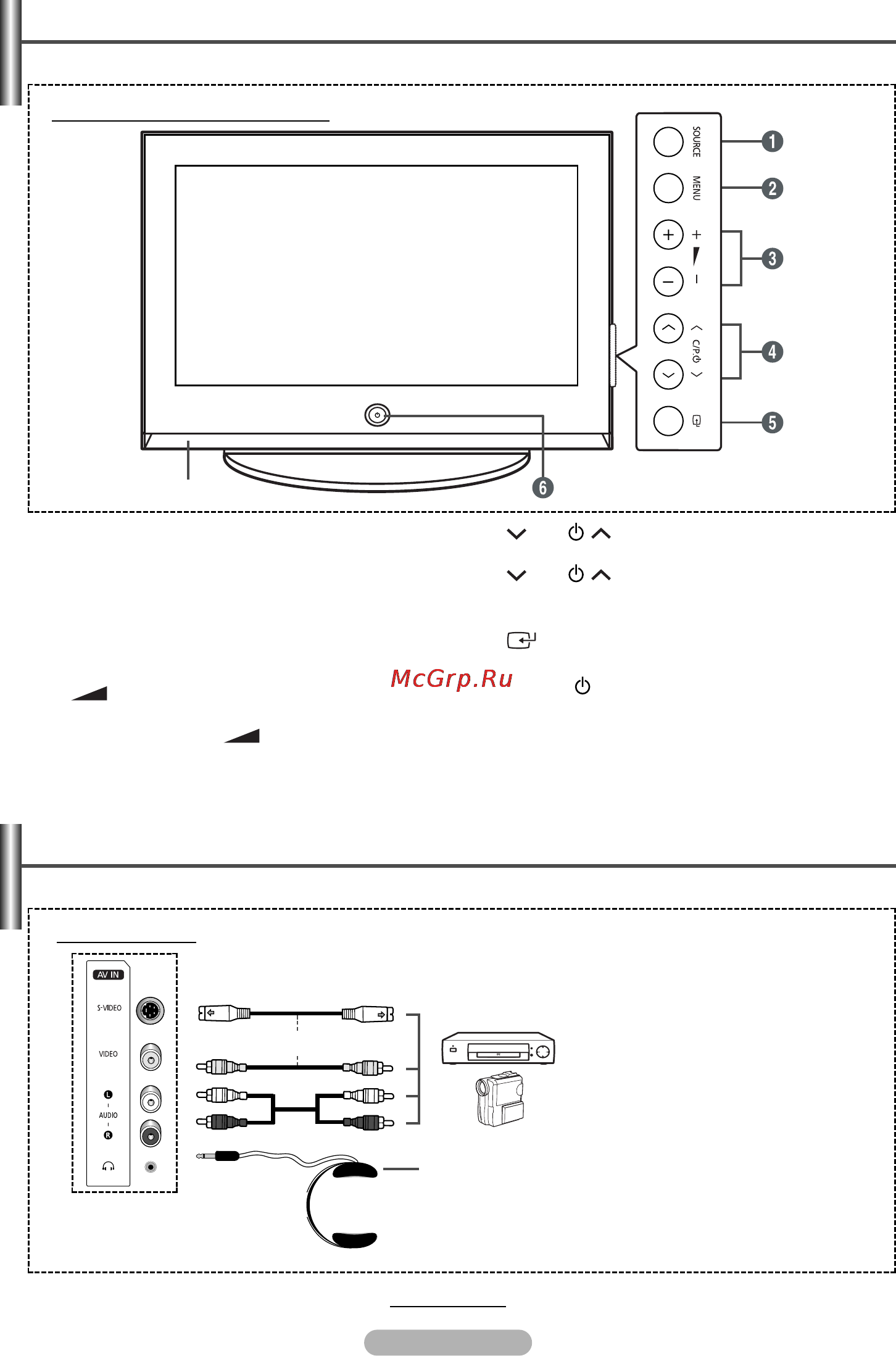 Samsung PS-42Q7HR [4/32] È ìâî ûô îâìëﬂ