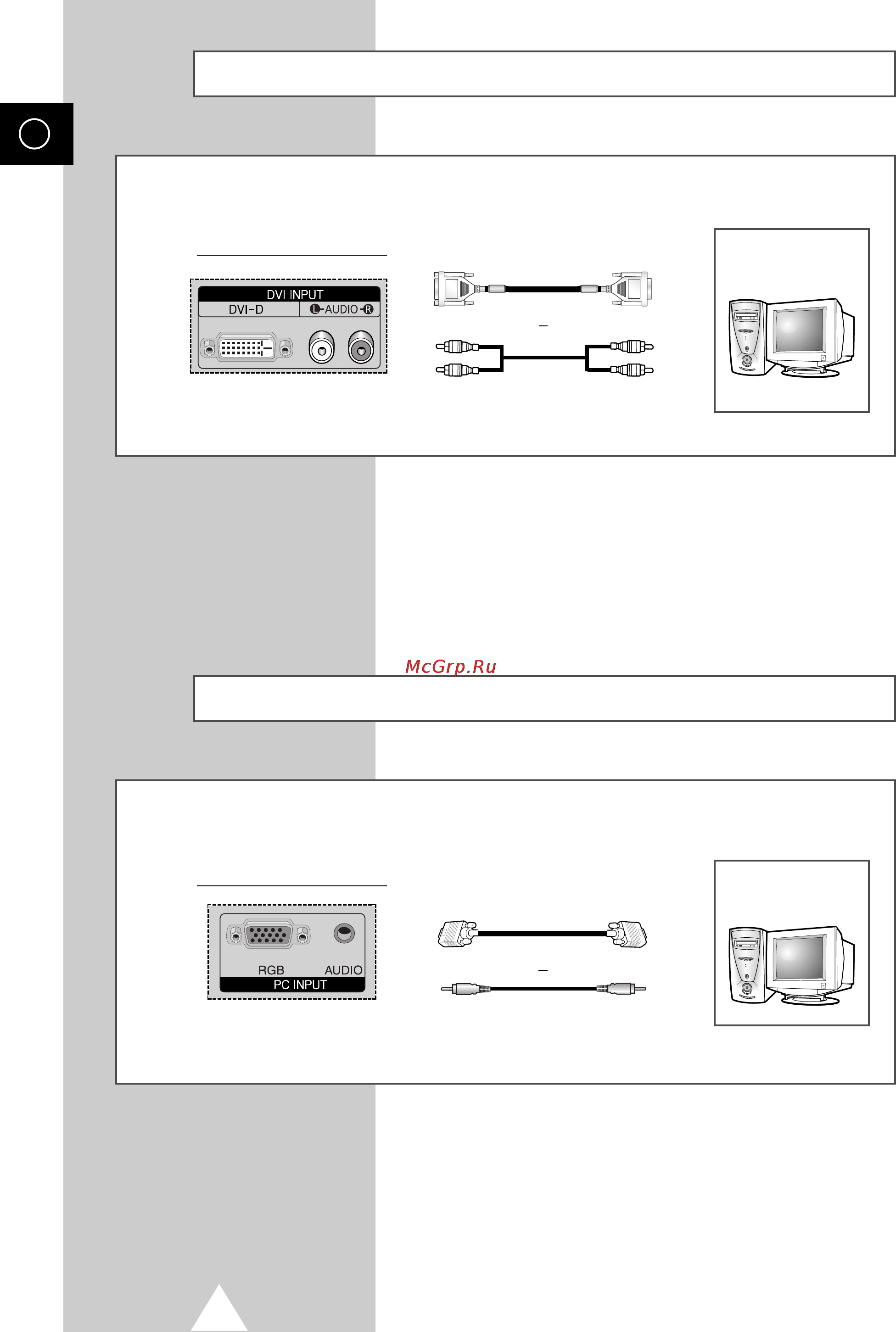 Samsung PS-42 D4SMR [54/64] Подключение компьютера