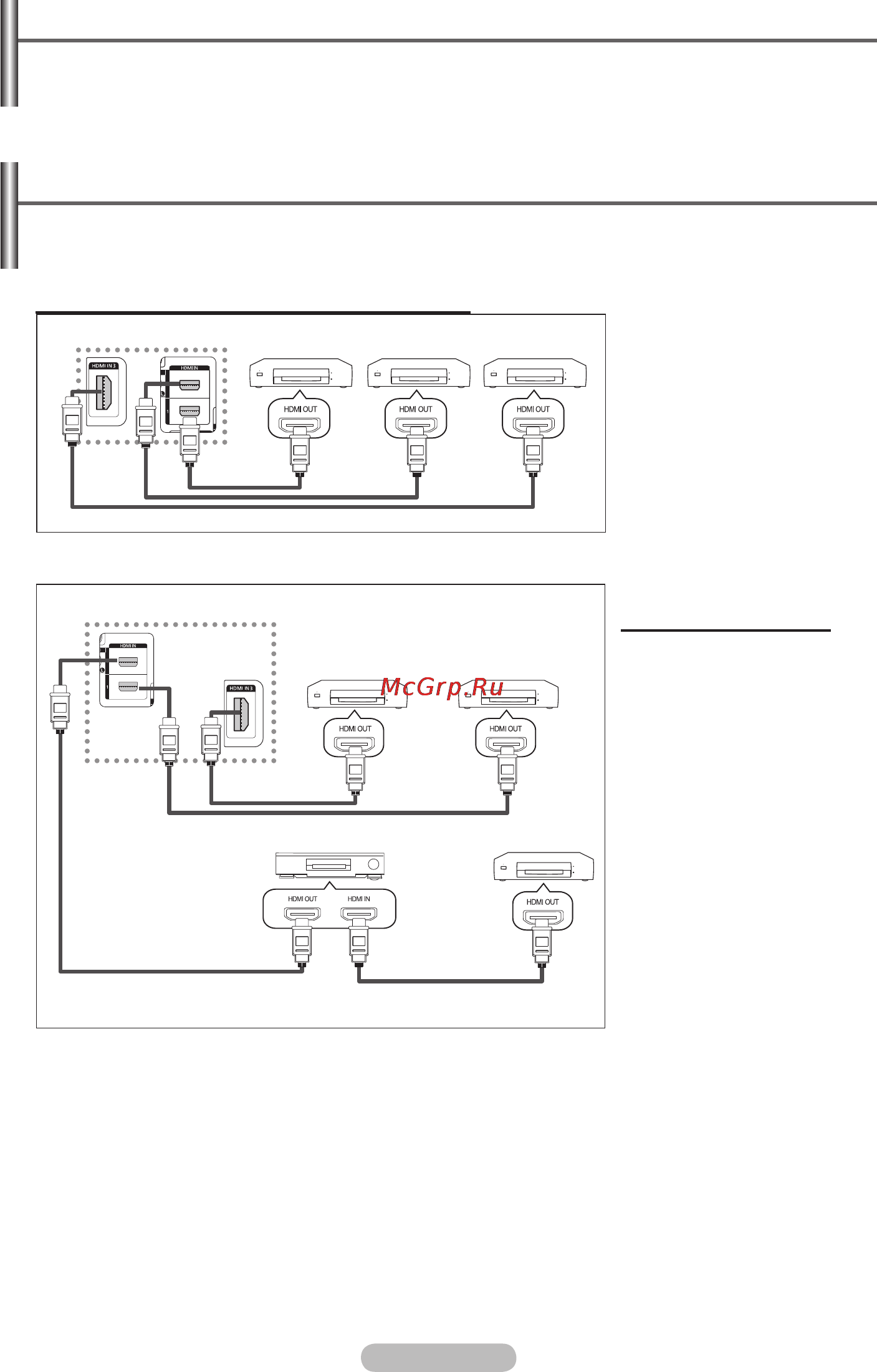 Samsung PS50A451 [111/122] Під єднання пристроїв anynet