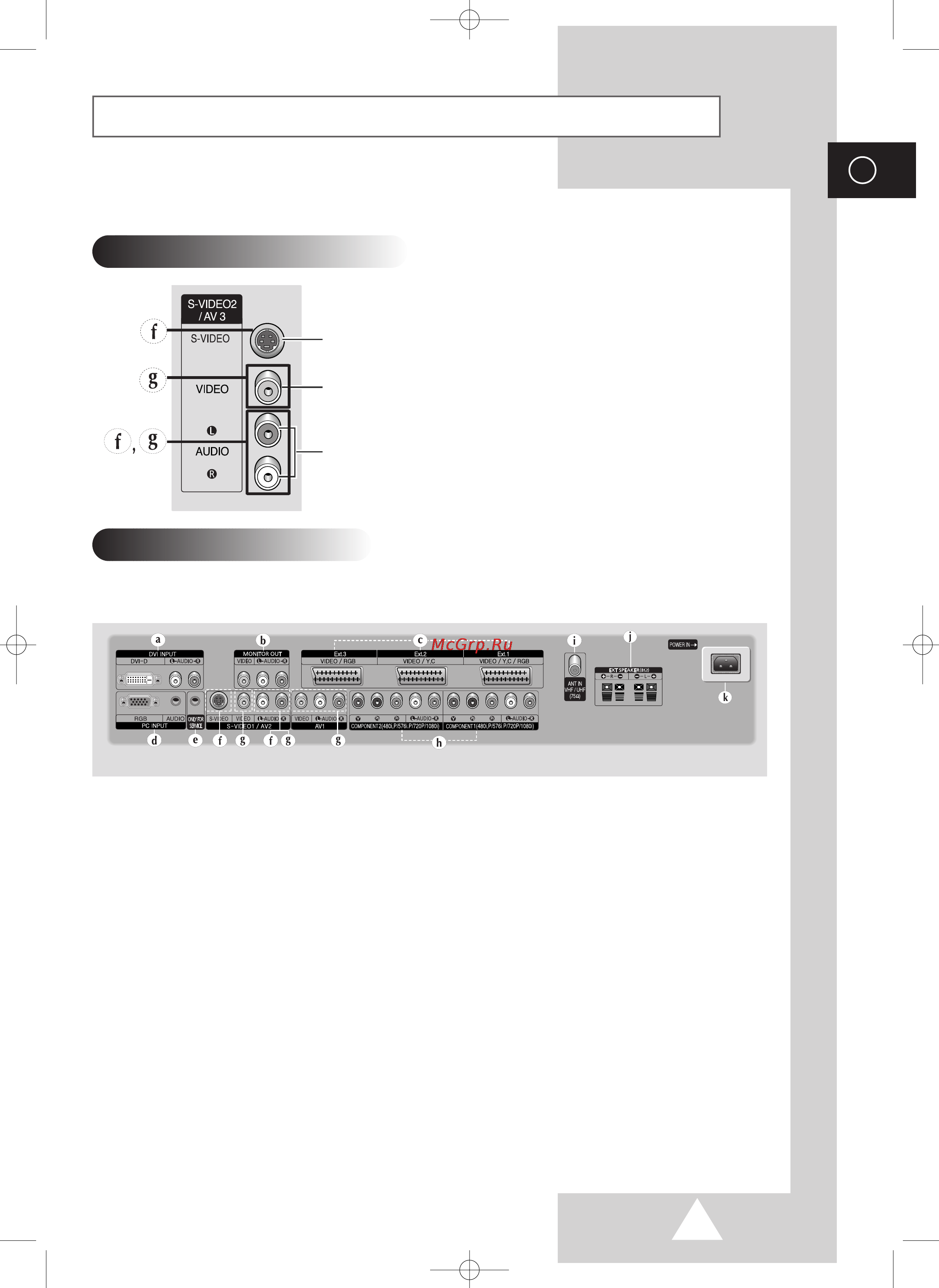 Samsung PS-50P4H [7/70] Èî áïâìì è ëòôîâ