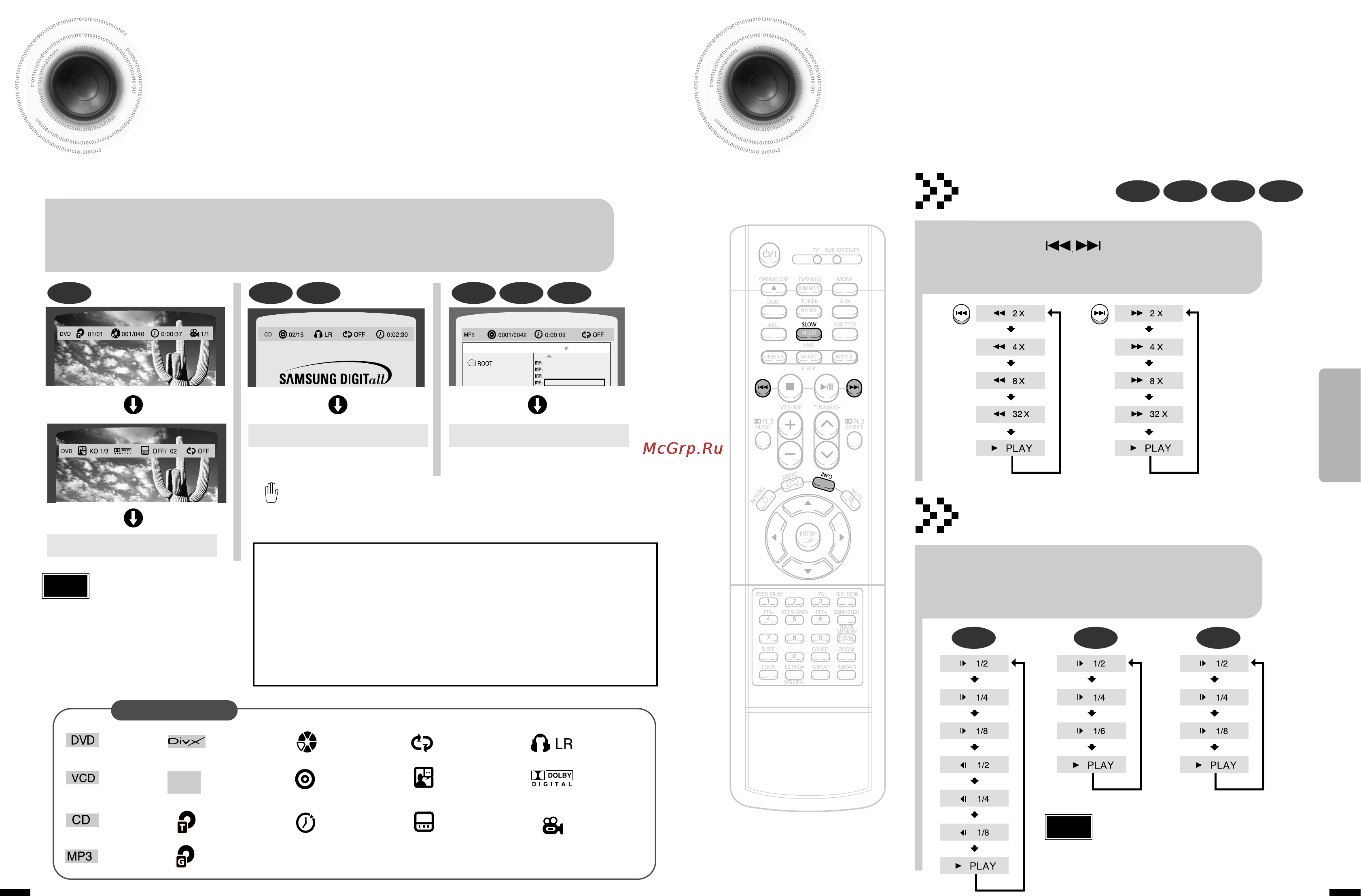 Samsung HT-DS1870 [15/40] Fast slow playback