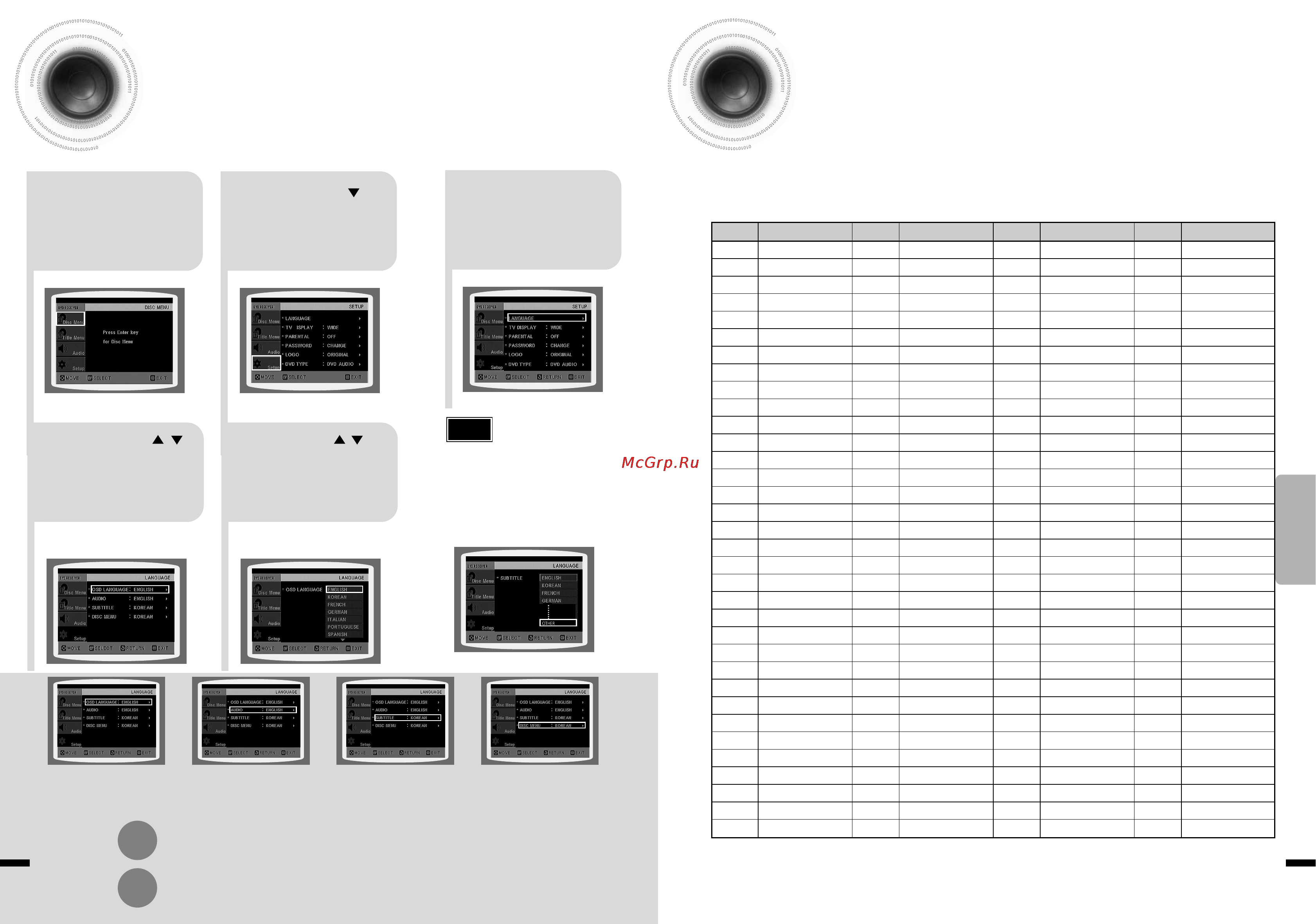 Samsung HT-DS1870 [21/40] Setting the language