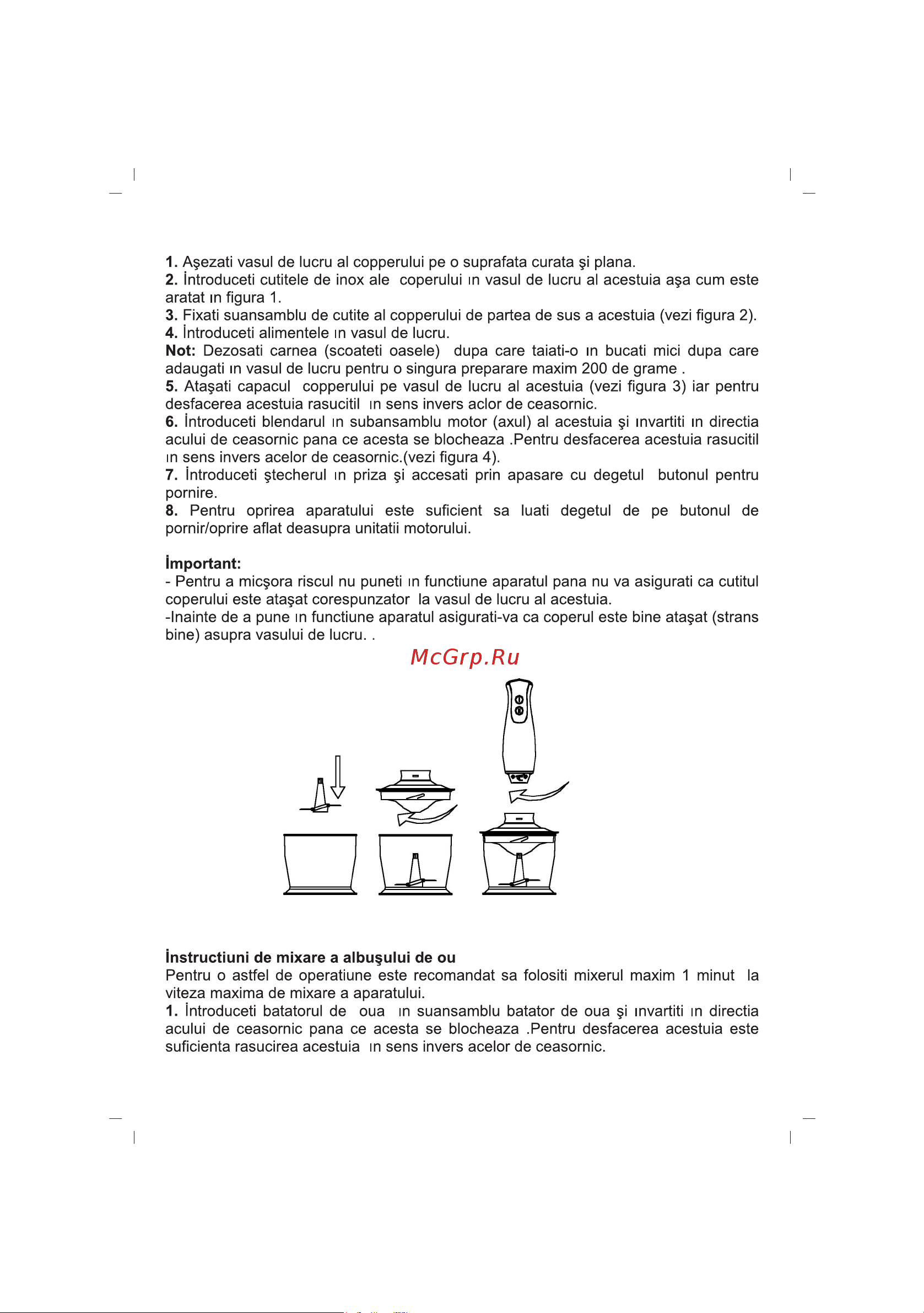 Sinbo SHB-3059 [56/60] Instructíuní defolosìre pentru copper tocator