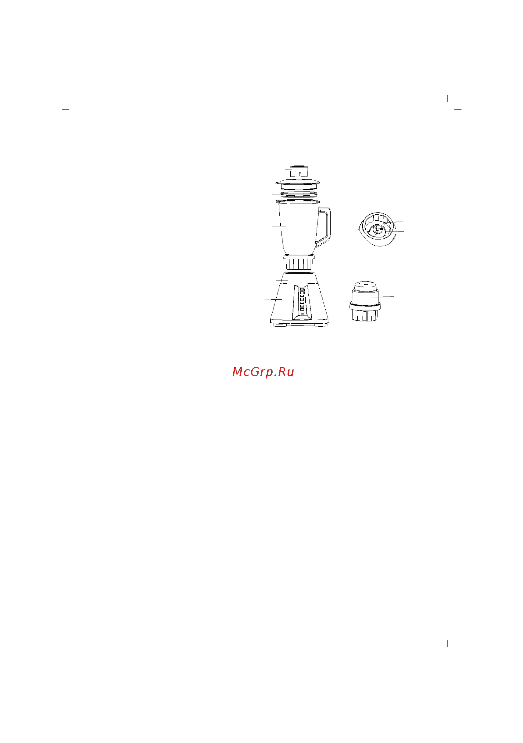 Sinbo SHB-3054 [8/40] Parts description