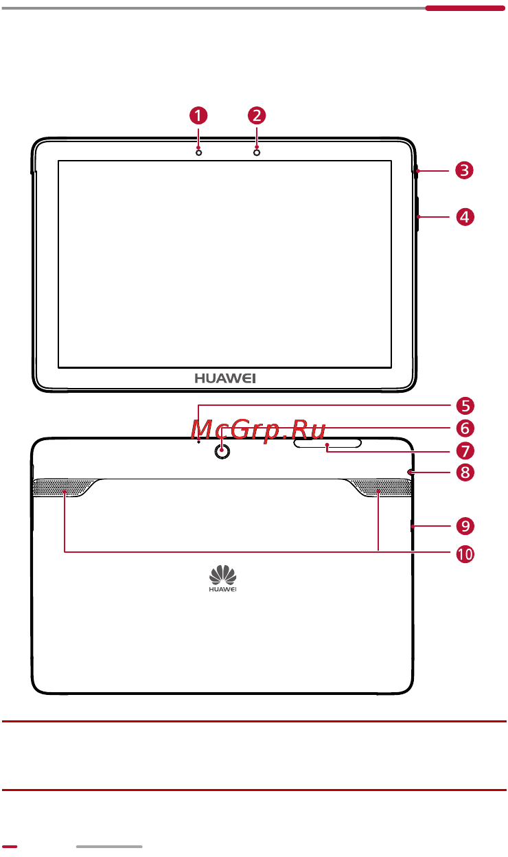 Huawei MediaPad 10Link 201u 8Gb 3G [9/98] Внешний вид huawei mediapad