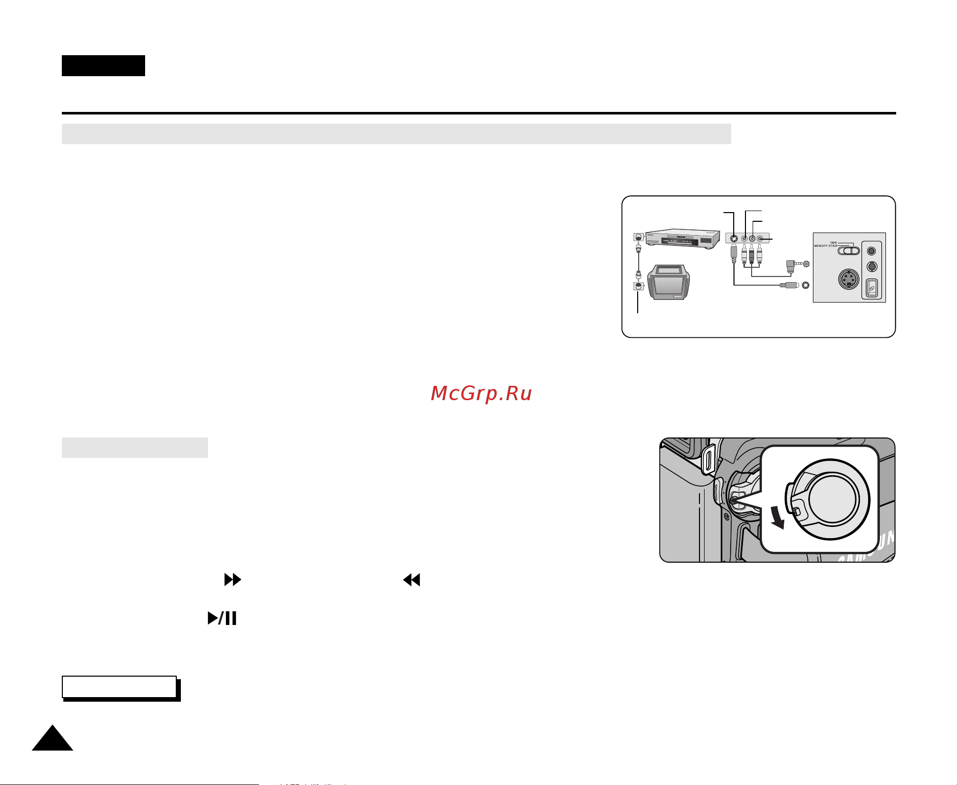 Samsung VP-D903DI [72/110] Воспроизведение