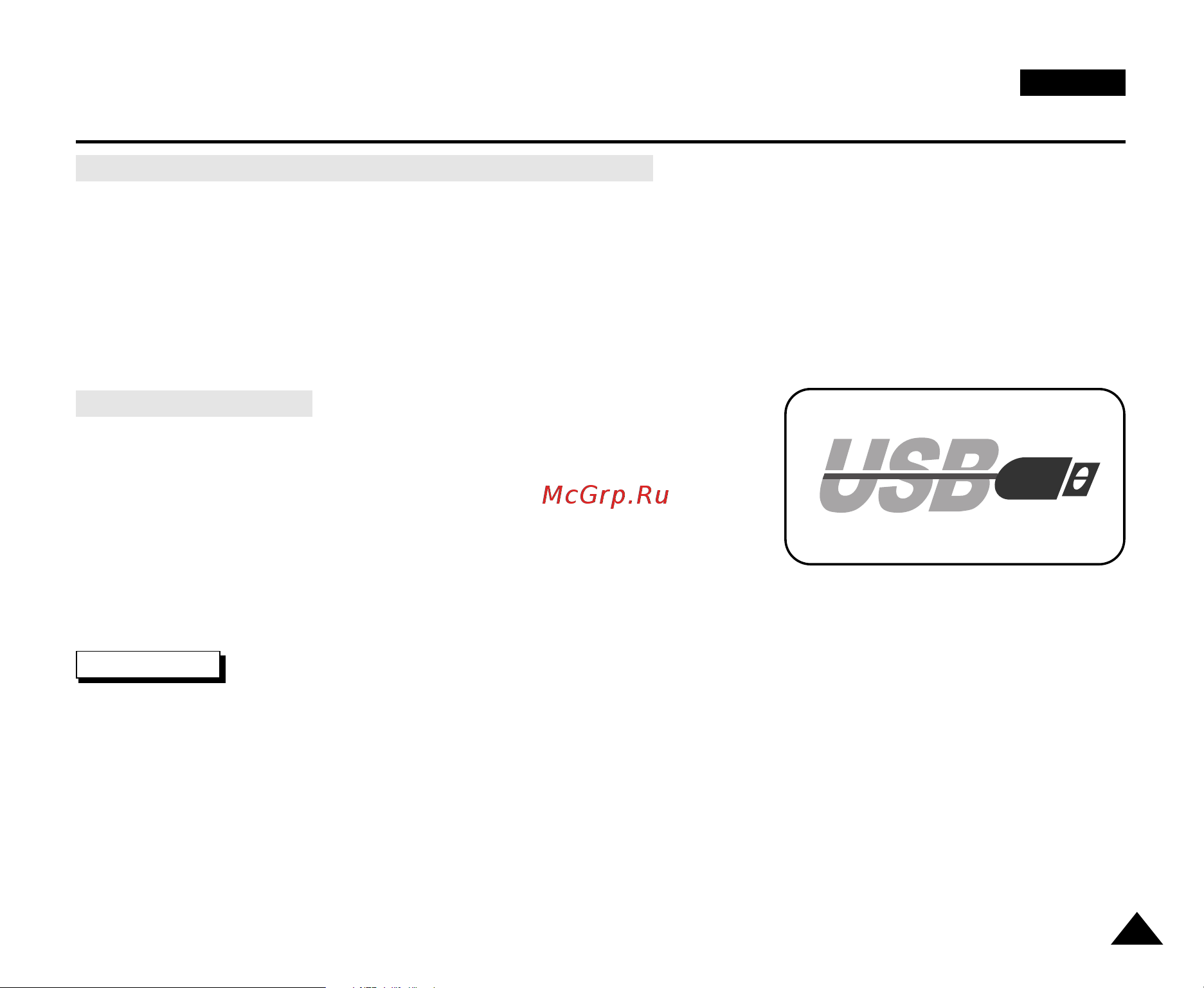 Samsung VP-D903DI [79/110] Интерфейс usb
