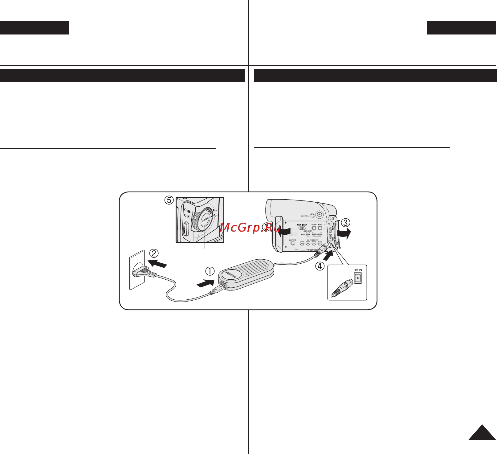 Samsung VP-DC161WI [25/128] Подготовка к работе