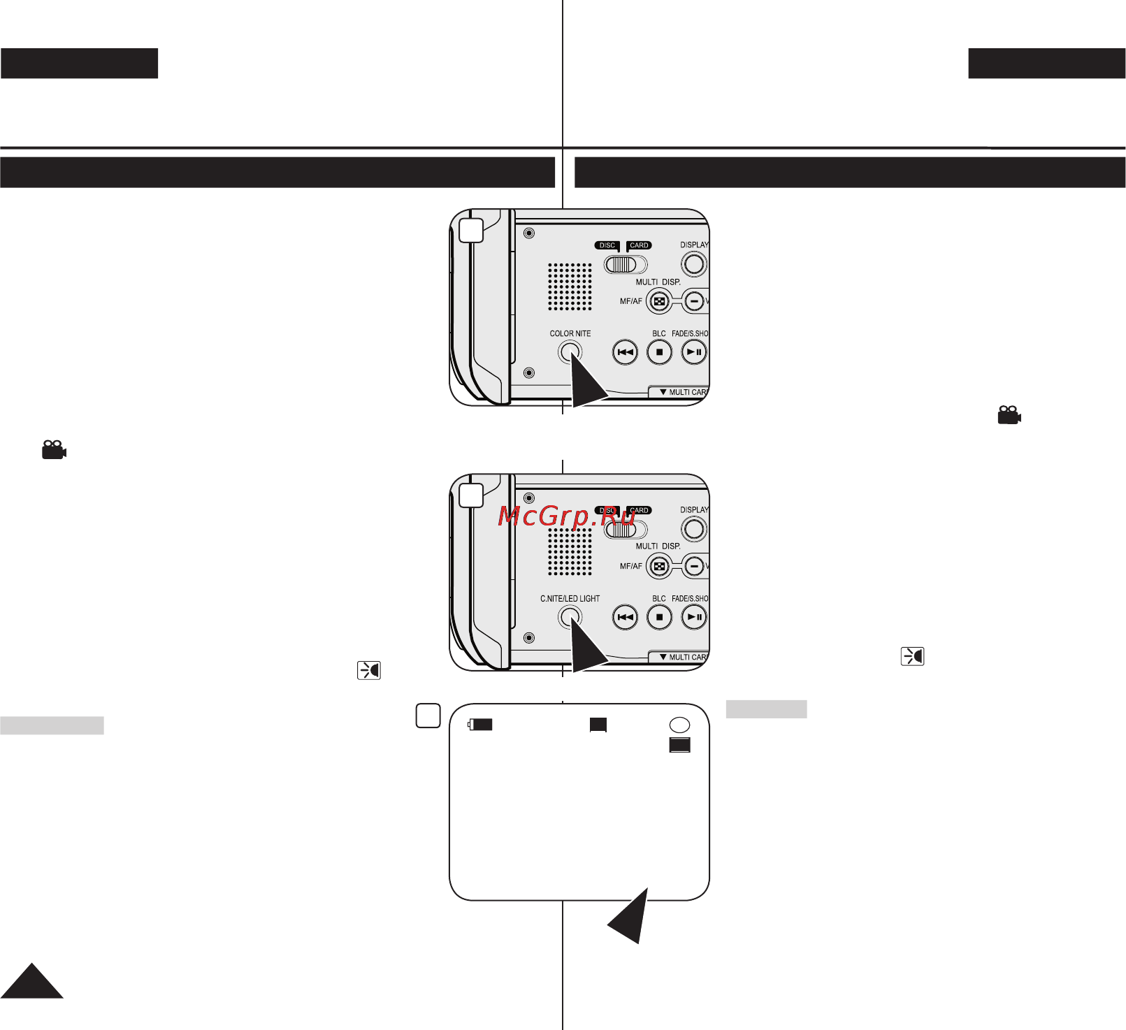 Samsung VP-DC161WI [48/128] Vp dc165w i dc165wb i